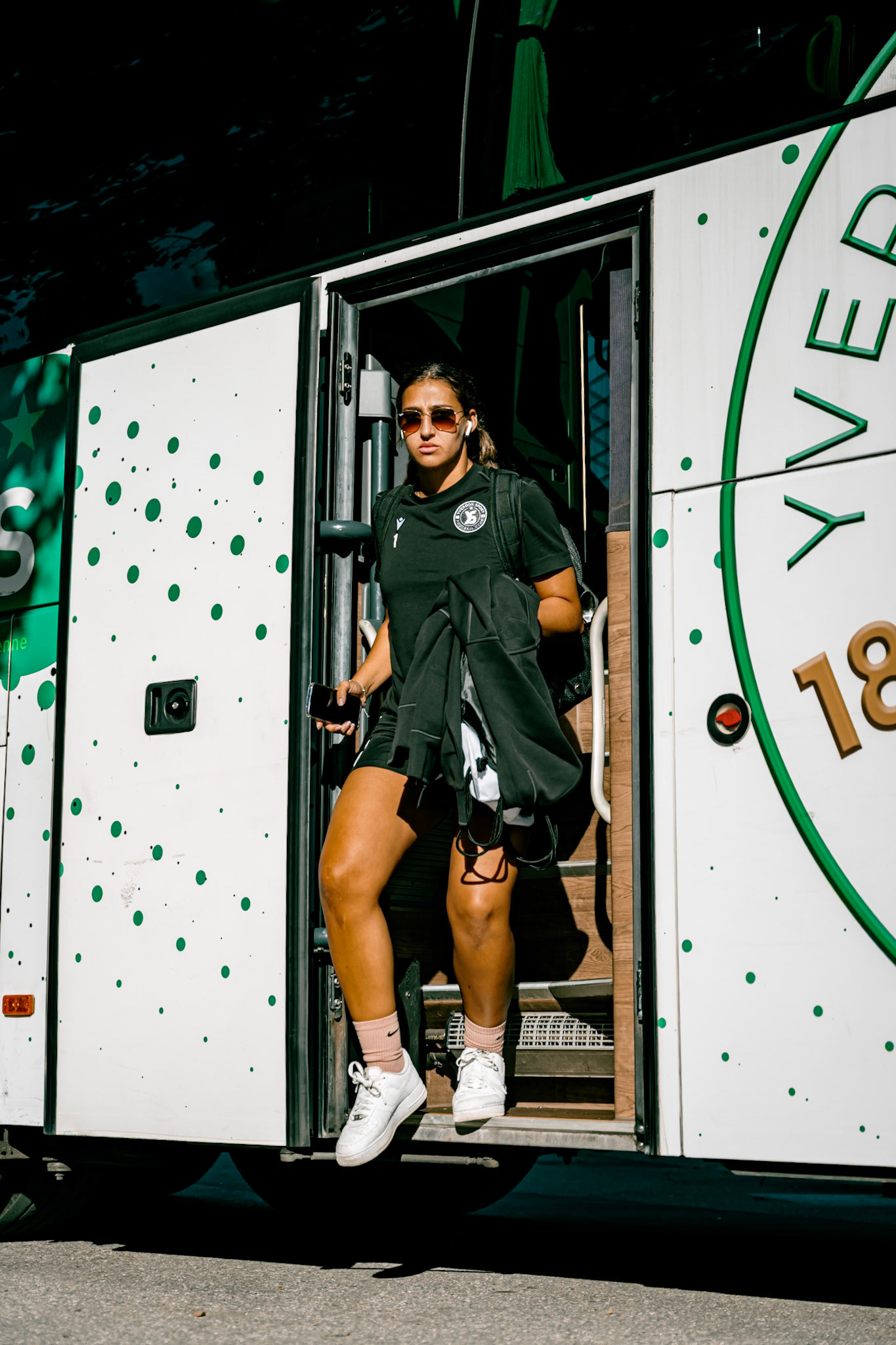 Match de championnat LNB (féminine) opposant le FC Sion Féminin à Yverdon Sport FC à l’Ancien Stand, Sion. (Christian António/LibsVisuals.com)