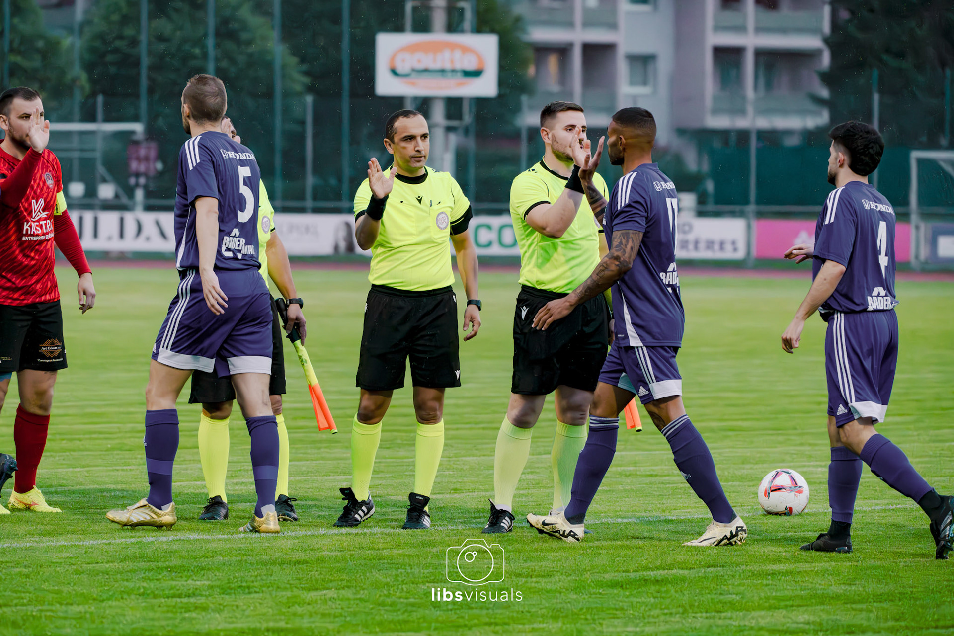 Match de barrage - Promotion 3ème ligue FC Iliria Payerne - FC Champvent au Stade Municipal à Payerne