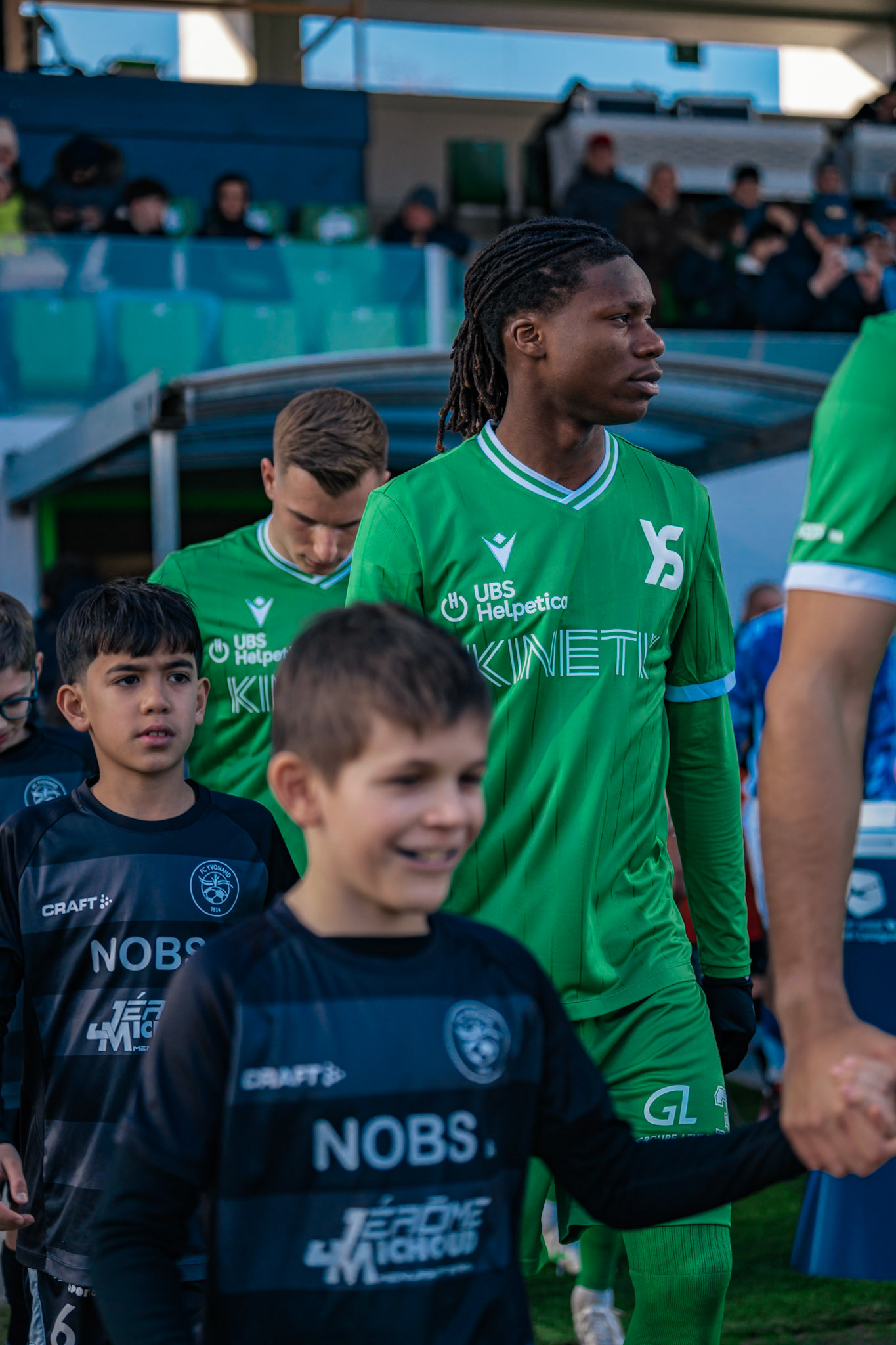 Yverdon Sport FC et FC Luzern au Stade Municipal. (Christian António/LibsVisuals.com)