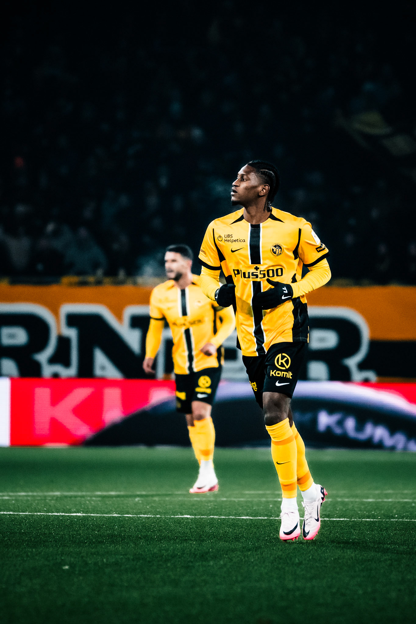 Joël Monteiro, Milieu du BSC Young Boys lors du match entre BSC Young Boys et FC Winterthur au Stadion Wankdorf. (Christian António/LibsVisuals.com)