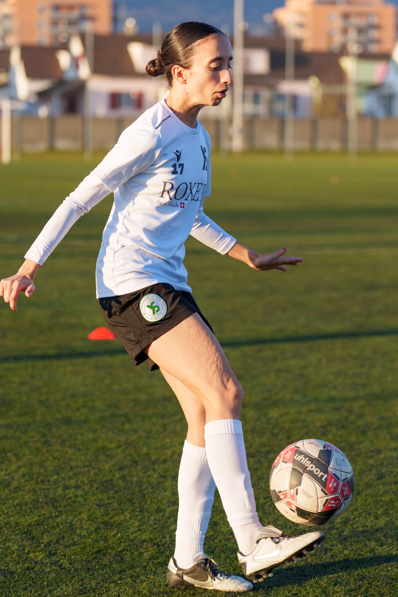 FC Solothurn Frauen et Yverdon Sport FC au Stadion FC Solothurn. (Christian António/LibsVisuals.com)