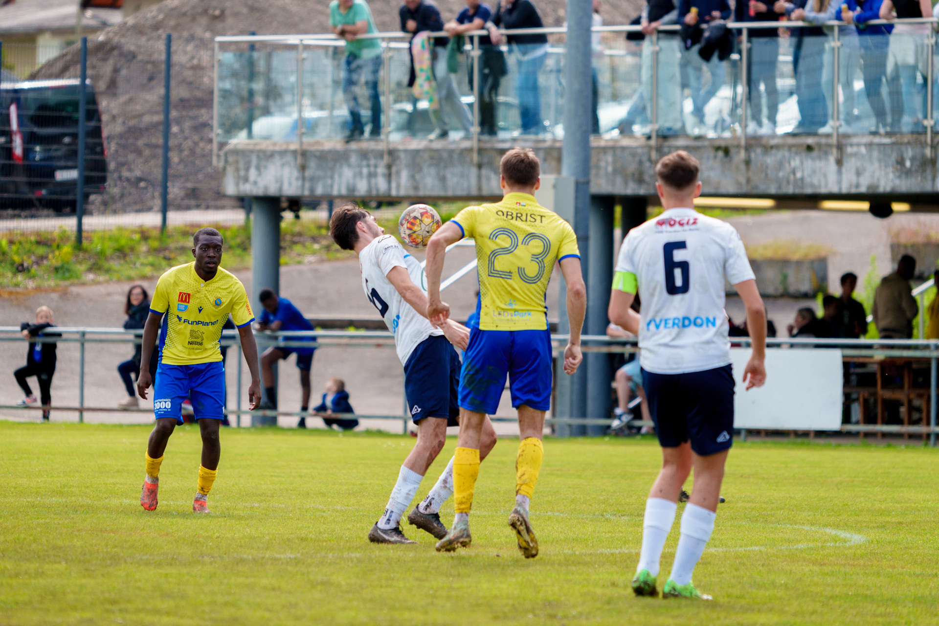 Match 2ème Ligue FC Bosna Yverdon - FC Vevey Sport II au Stade Sous-Ville à Baulmes