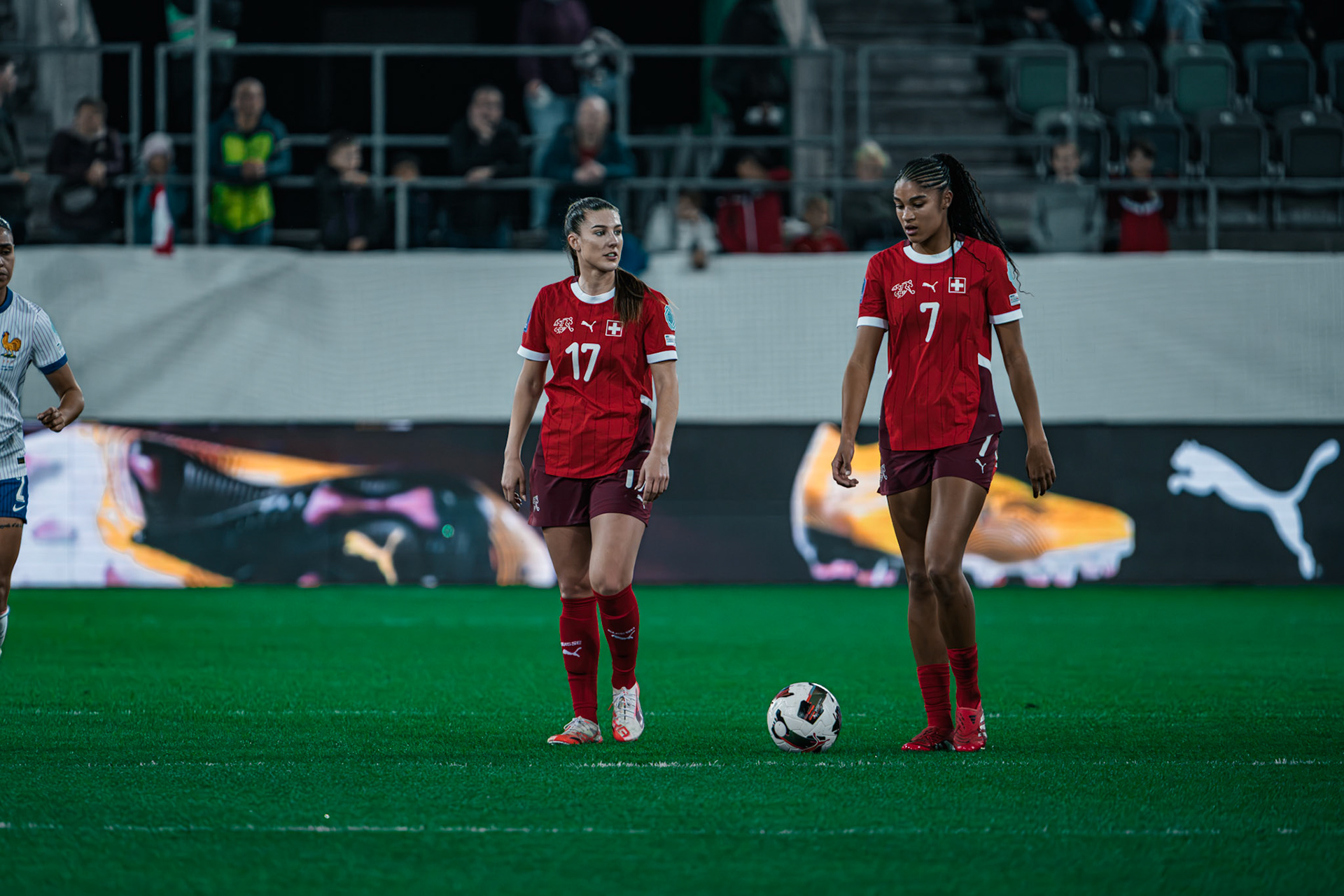 UEFA Women’s Nations League Suisse - France au Kybunpark. (Christian António/LibsVisuals.com)