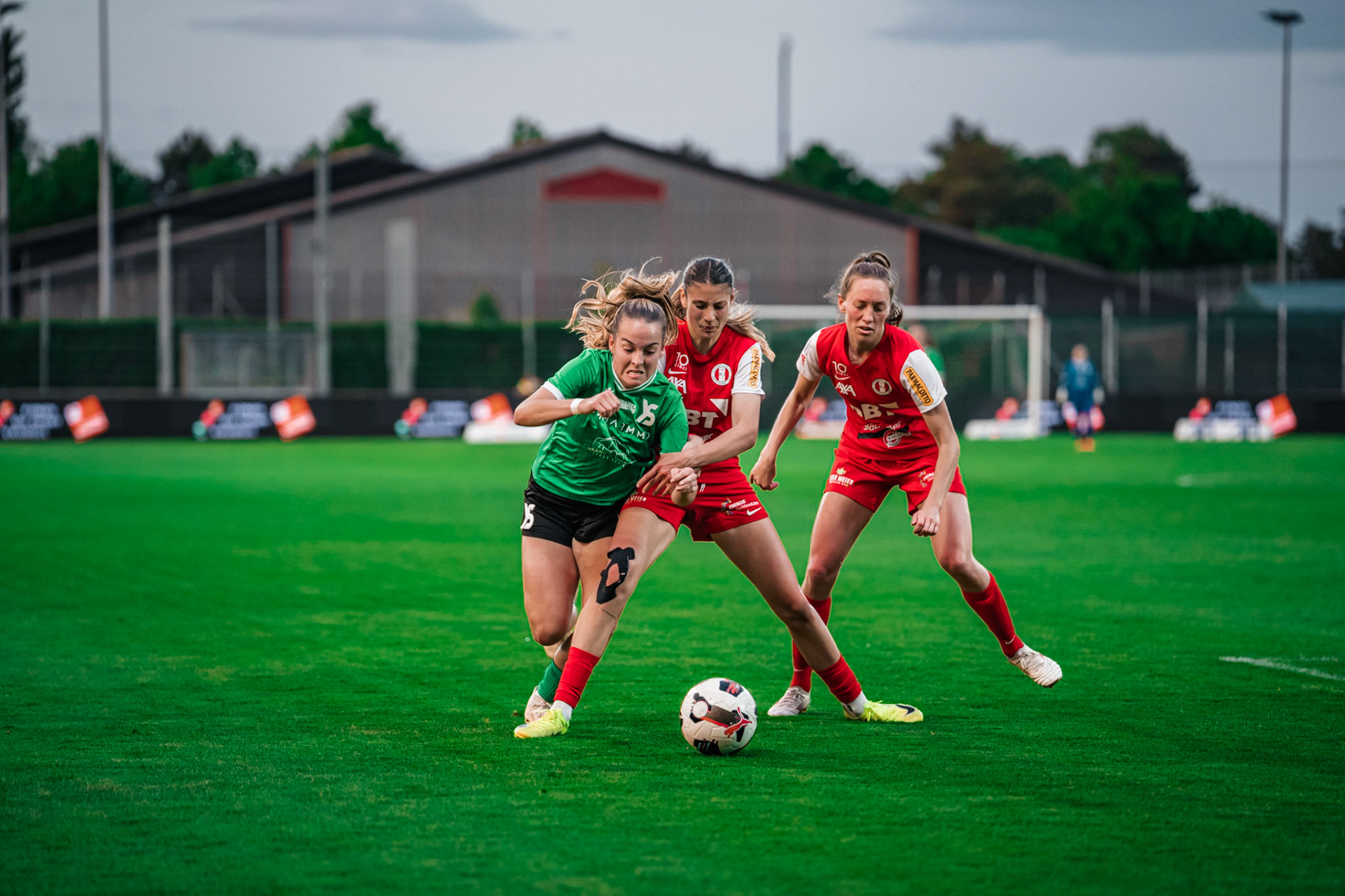 Yverdon Sport FC et FC Rapperswil-Jona au Stade Municipal. (Christian António/LibsVisuals.com)