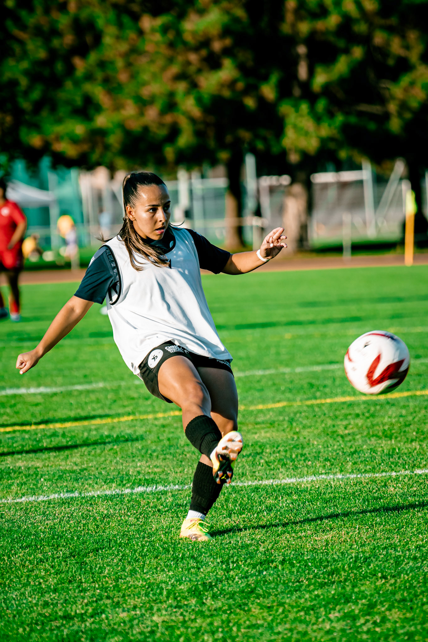 Match de championnat LNB (féminine) opposant le FC Sion Féminin à Yverdon Sport FC à l’Ancien Stand, Sion. (Christian António/LibsVisuals.com)