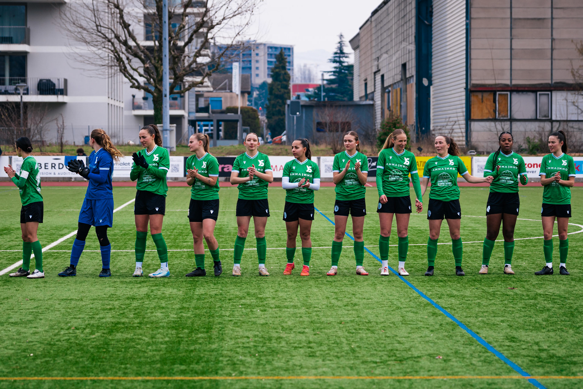 Match Amical entre FC Renens et Yverdon Sport FC au Stade sportif du Croset. (Christian António/LibsVisuals.com)