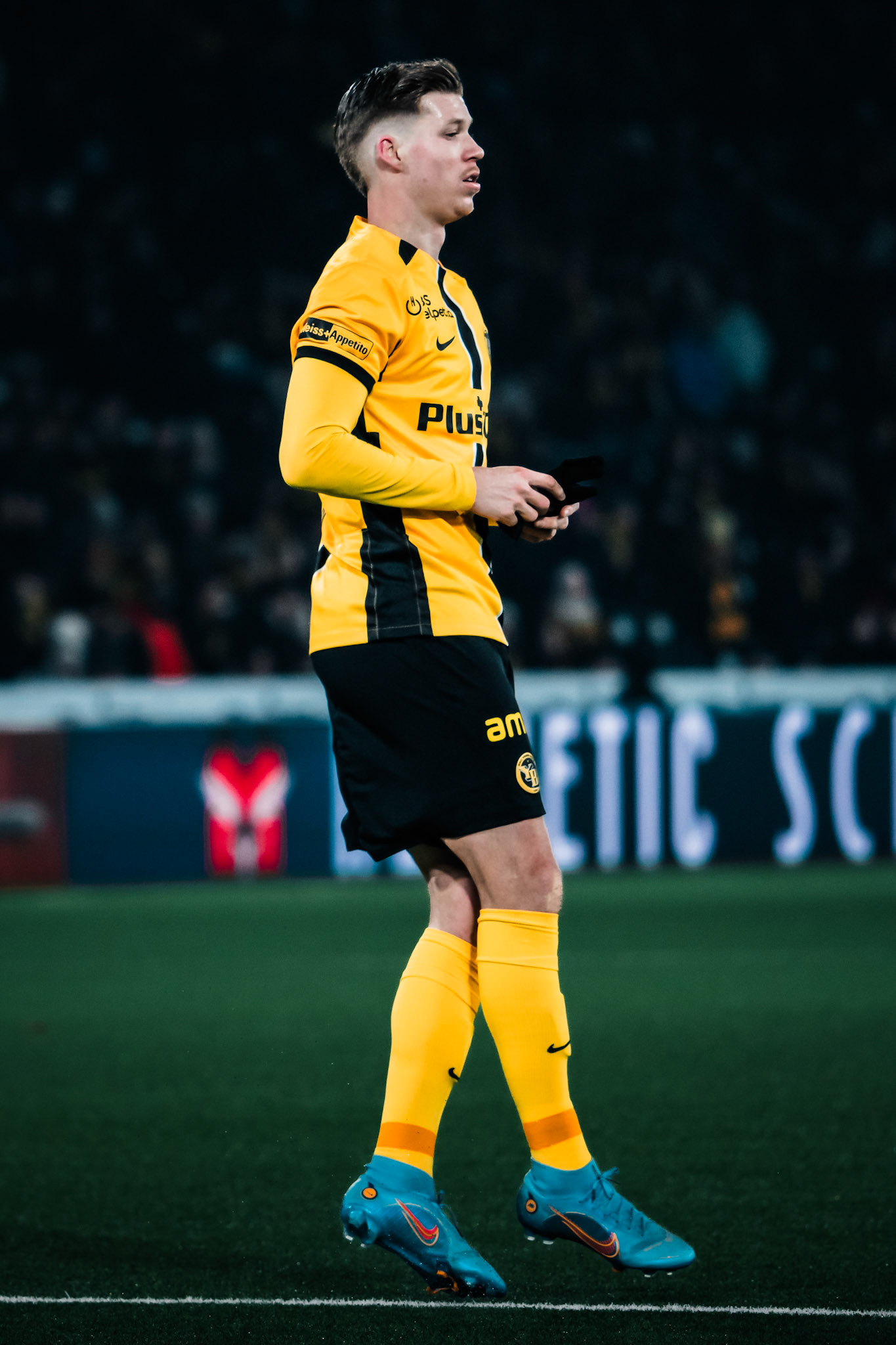 Cedric Itten, Attaquant du BSC Young Boys lors du match entre BSC Young Boys et FC Winterthur au Stadion Wankdorf. (Christian António/LibsVisuals.com)