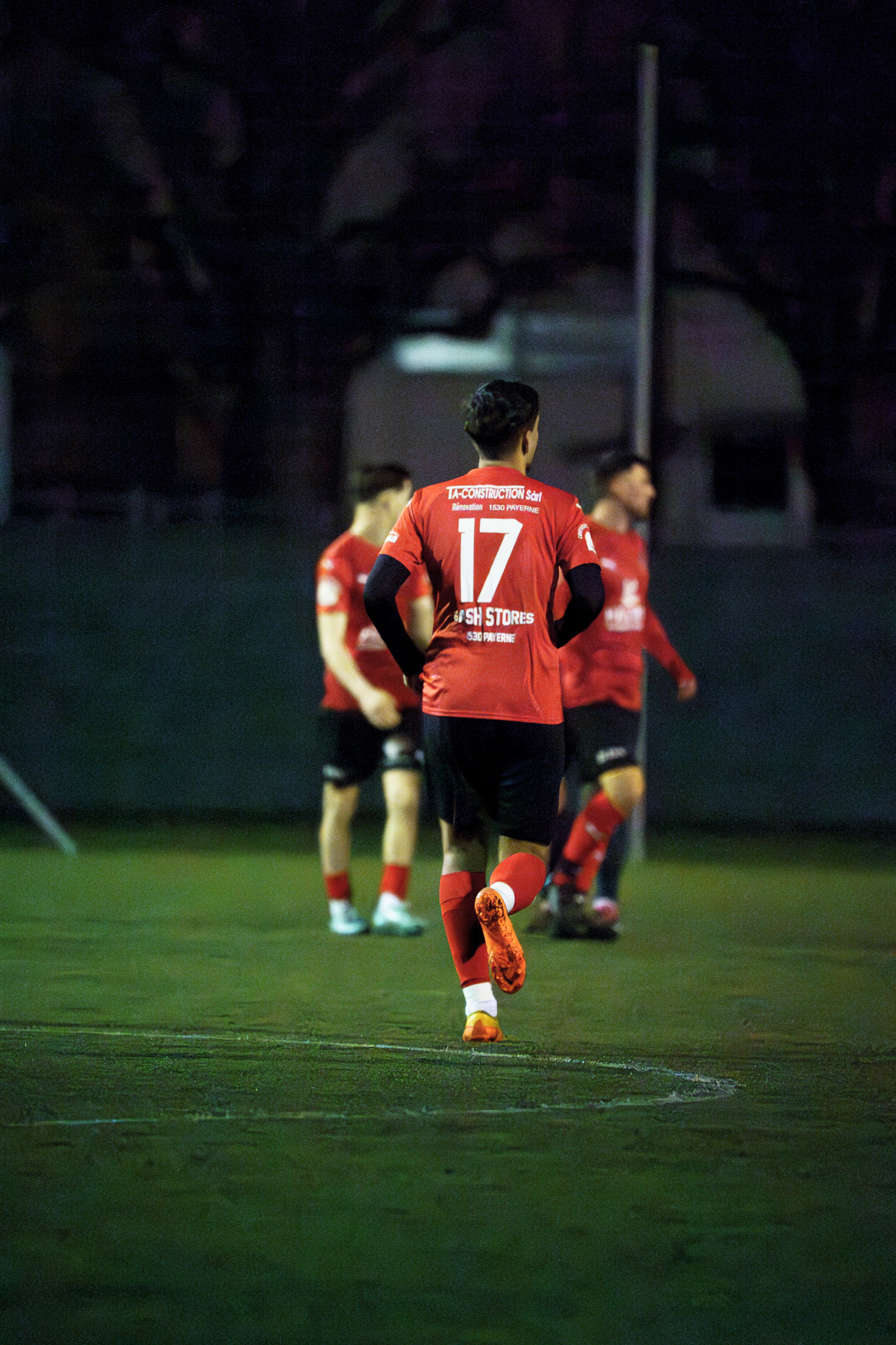 Match 3ème Ligue Iliria Payerne - Azzurri Yverdon au Stade Municipal à Payerne