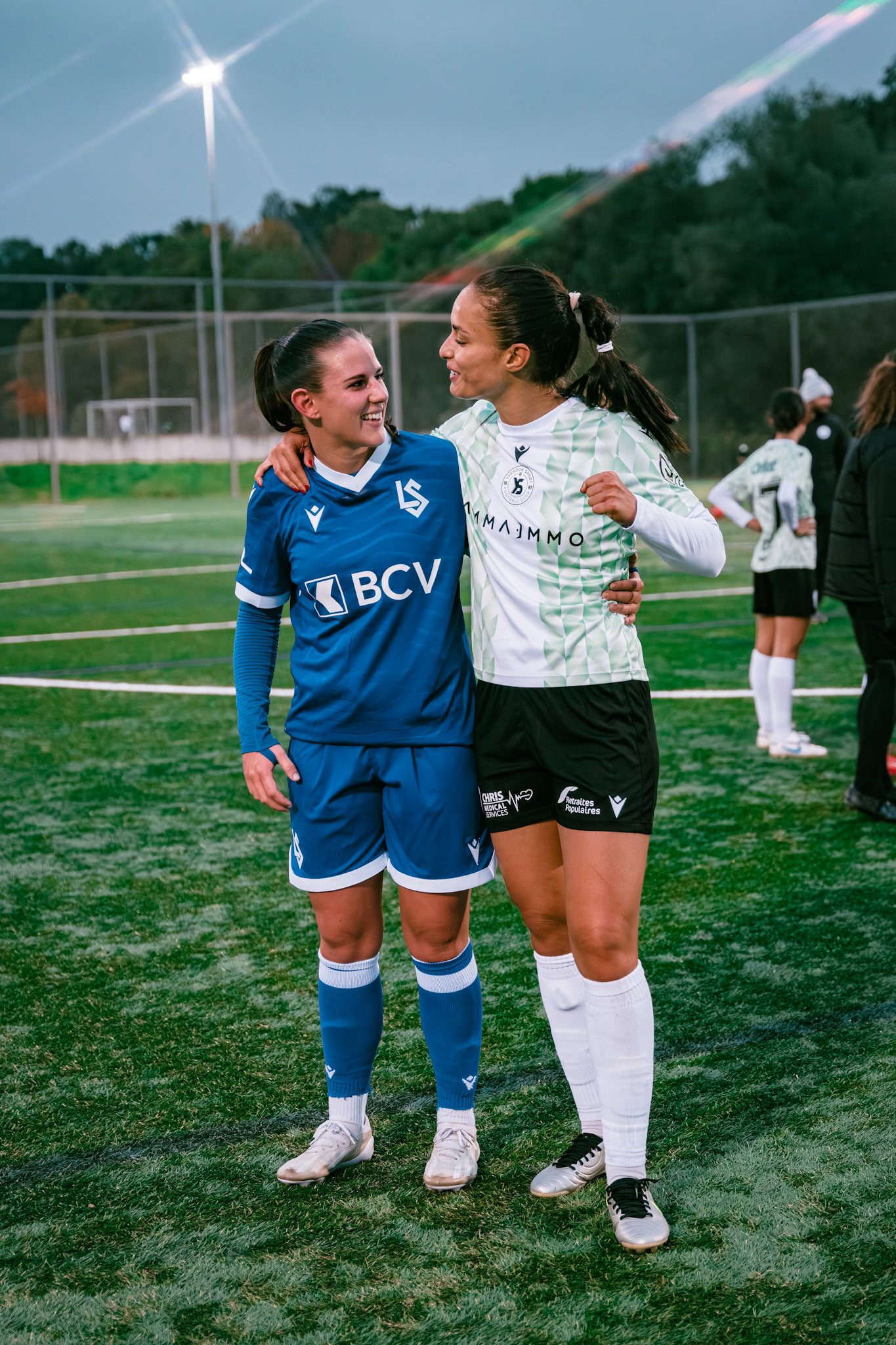 Match AXA Women’s Cup (1/16 de finale) opposant FC Lausanne-Sport et Yverdon Sport FC au Centre sportif de la Tuilière. (Christian António/LibsVisuals.com)