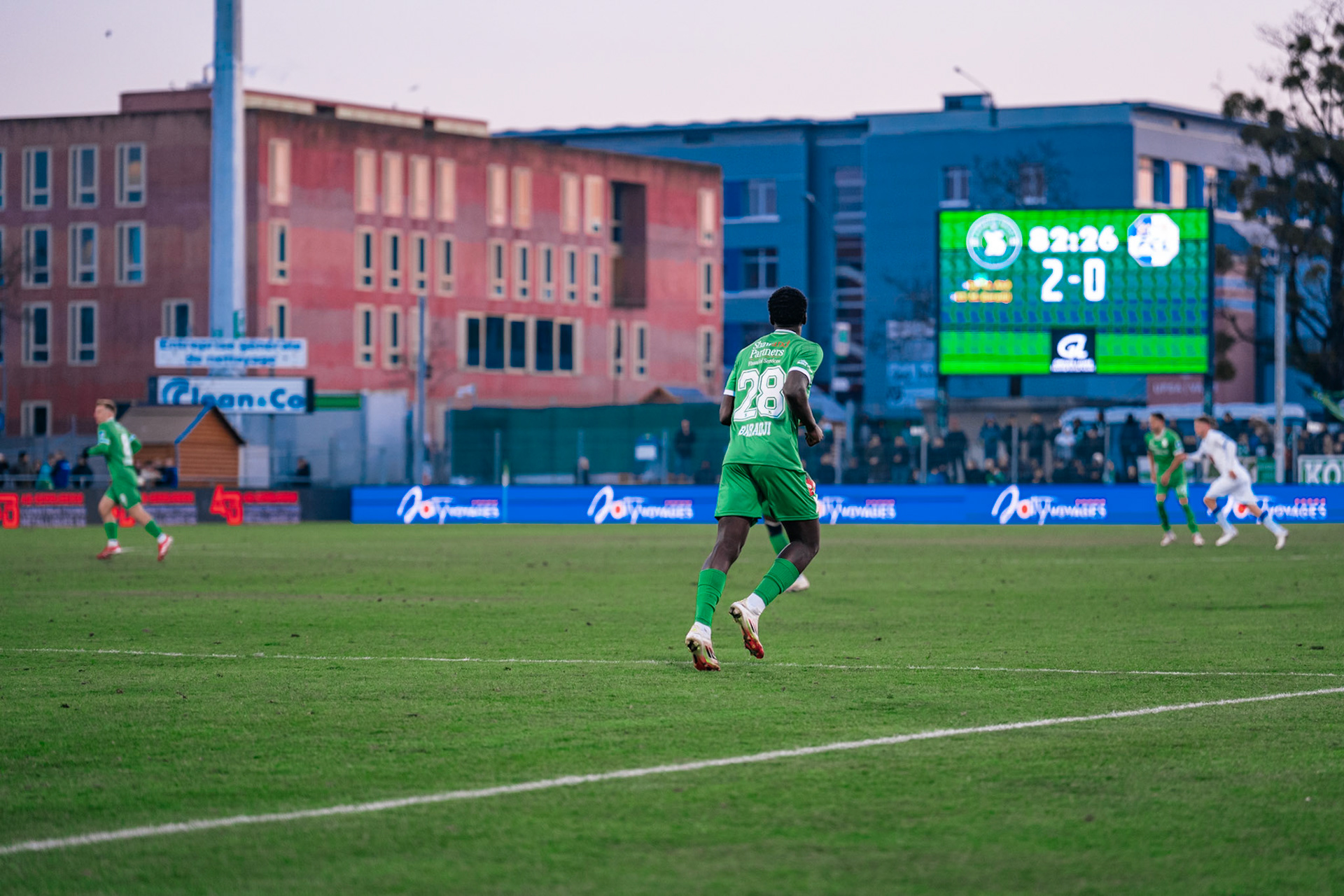 Yverdon Sport FC et FC Luzern au Stade Municipal. (Christian António/LibsVisuals.com)