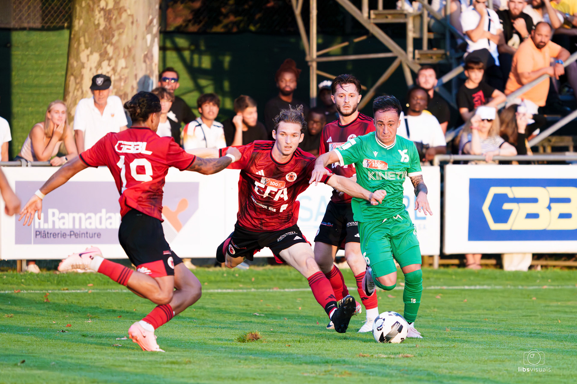 1/32e de finale Coupe Suisse FC Dardania Lausanne I - FC Yverdon-Sport