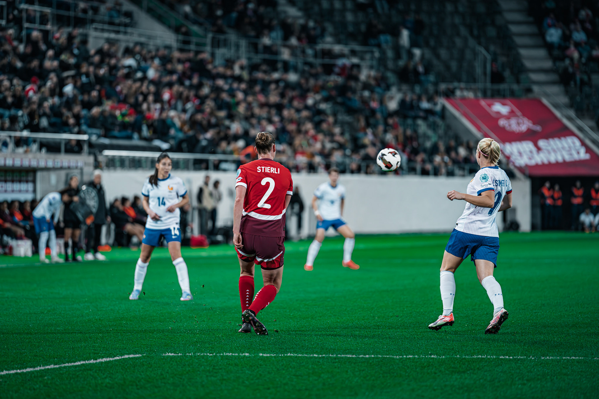 UEFA Women’s Nations League Suisse - France au Kybunpark. (Christian António/LibsVisuals.com)