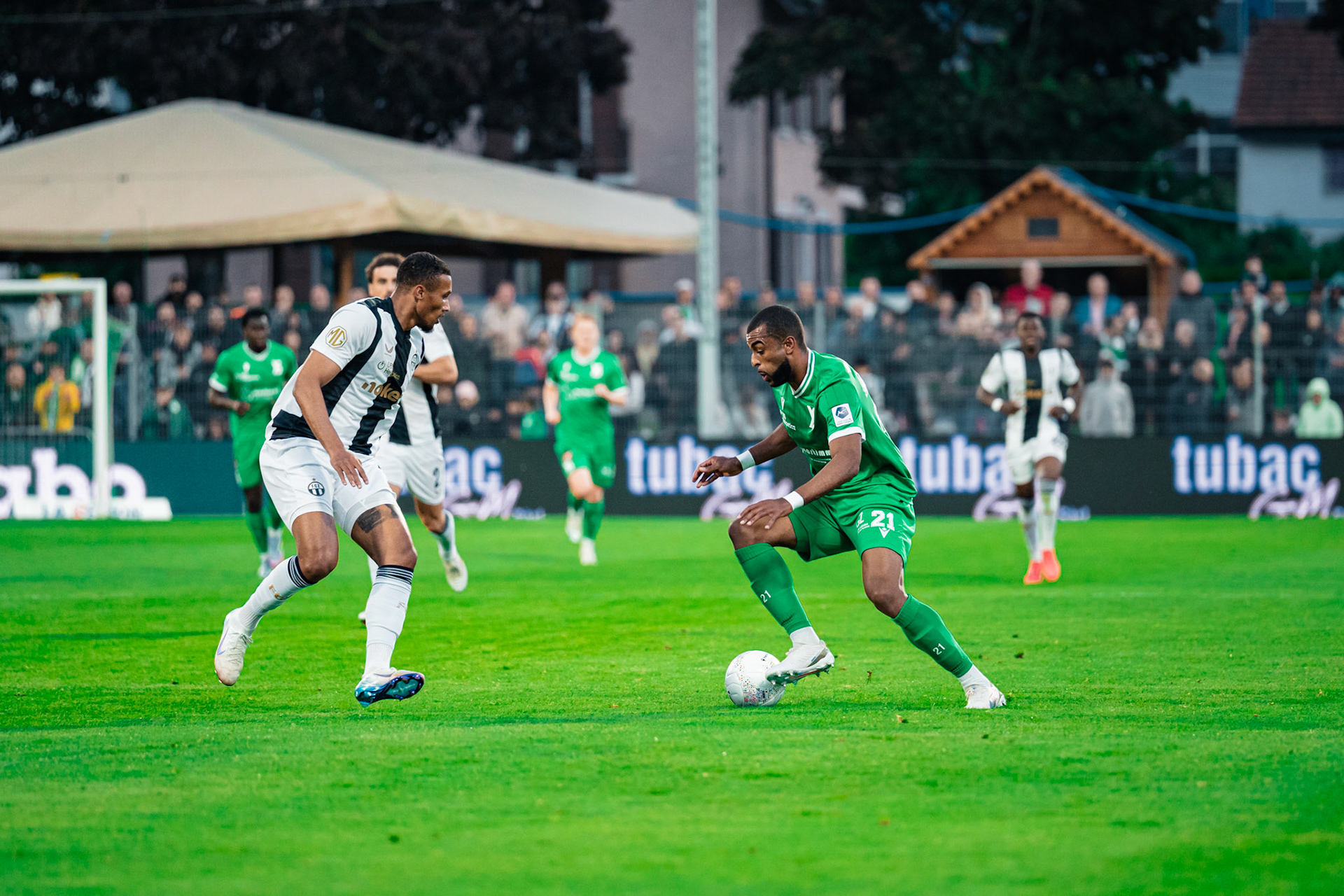 Yverdon Sport FC et FC Zürich au Stade Municipal. (Christian António/LibsVisuals.com)