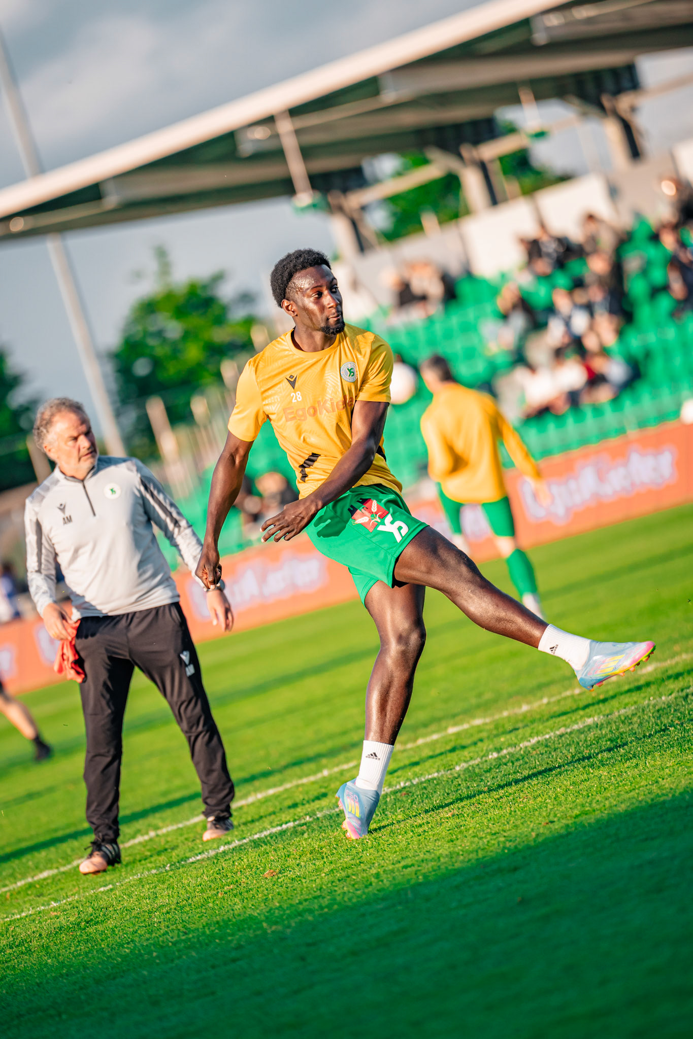 Yverdon Sport FC et FC Zürich au Stade Municipal. (Christian António/LibsVisuals.com)