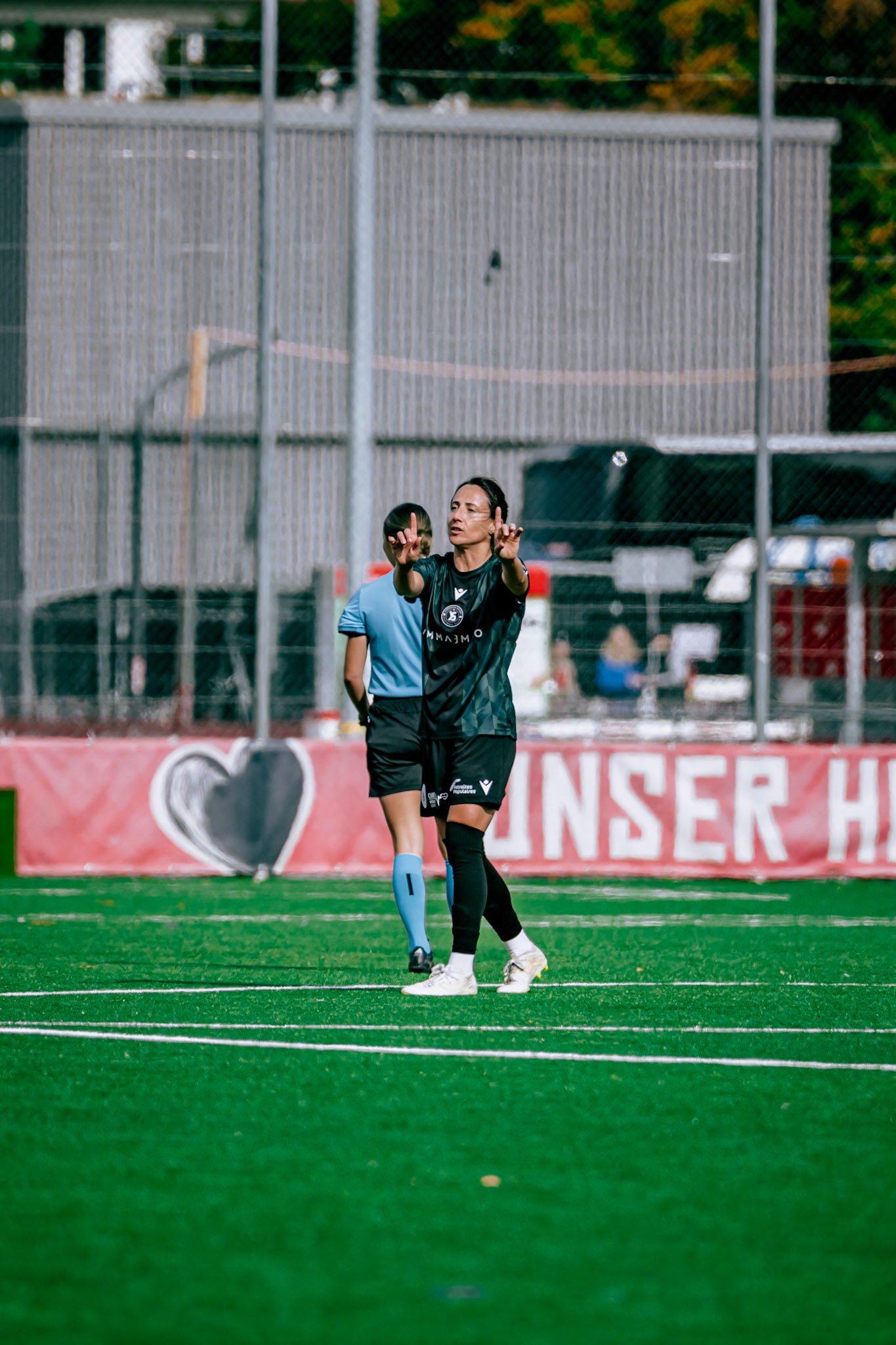 Match de championnat LNB Féminine opposant le FC Winterthur et Yverdon Sport FC au Schützenwiese, Winterthur. (Christian António/LibsVisuals.com)