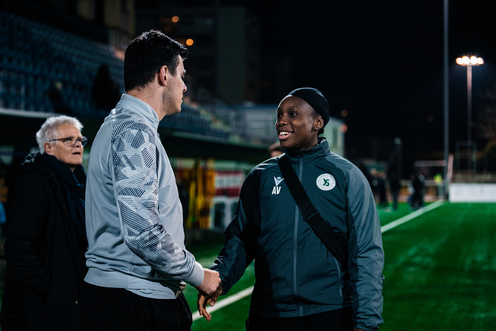 Etoile Carouge FC et Yverdon Sport FC au  Stade de la Fontenette (Christian António/LibsVisuals.com)