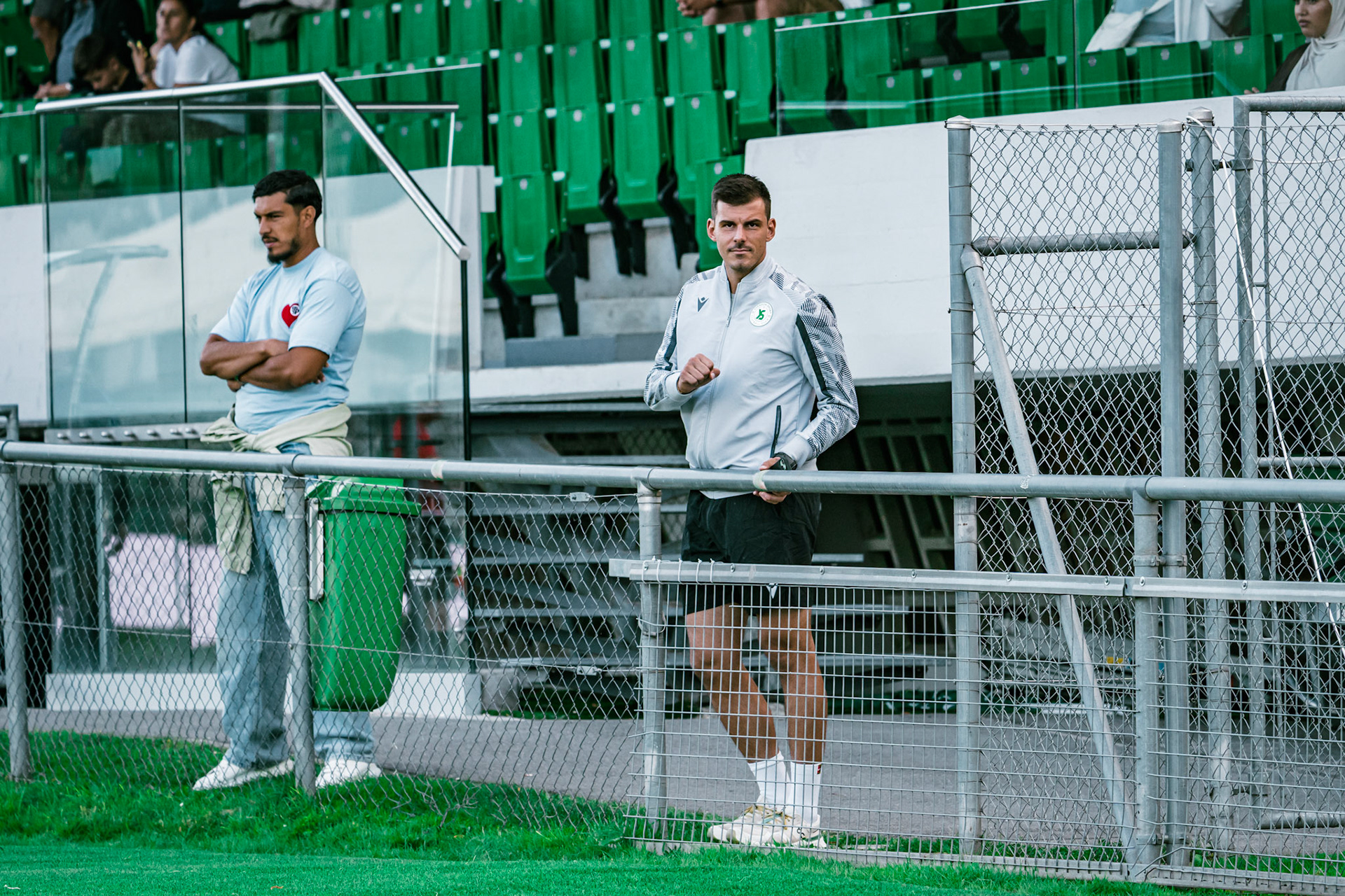 Match championnat LNB féminine opposant Yverdon Sport FC et FC Schlieren au Stade Municipal. (Christian António/LibsVisuals.com)