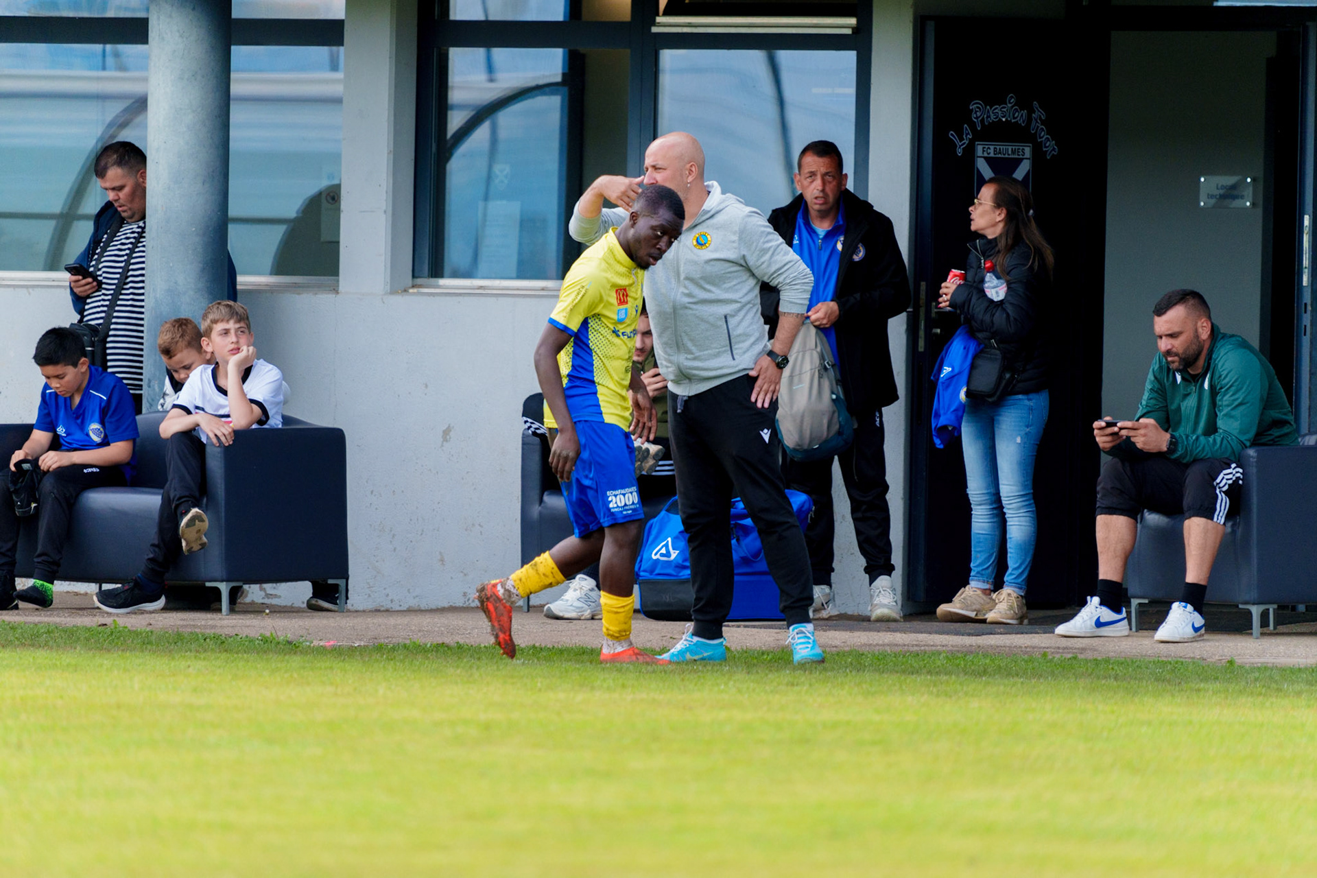 Match 2ème Ligue FC Bosna Yverdon - FC Vevey Sport II au Stade Sous-Ville à Baulmes