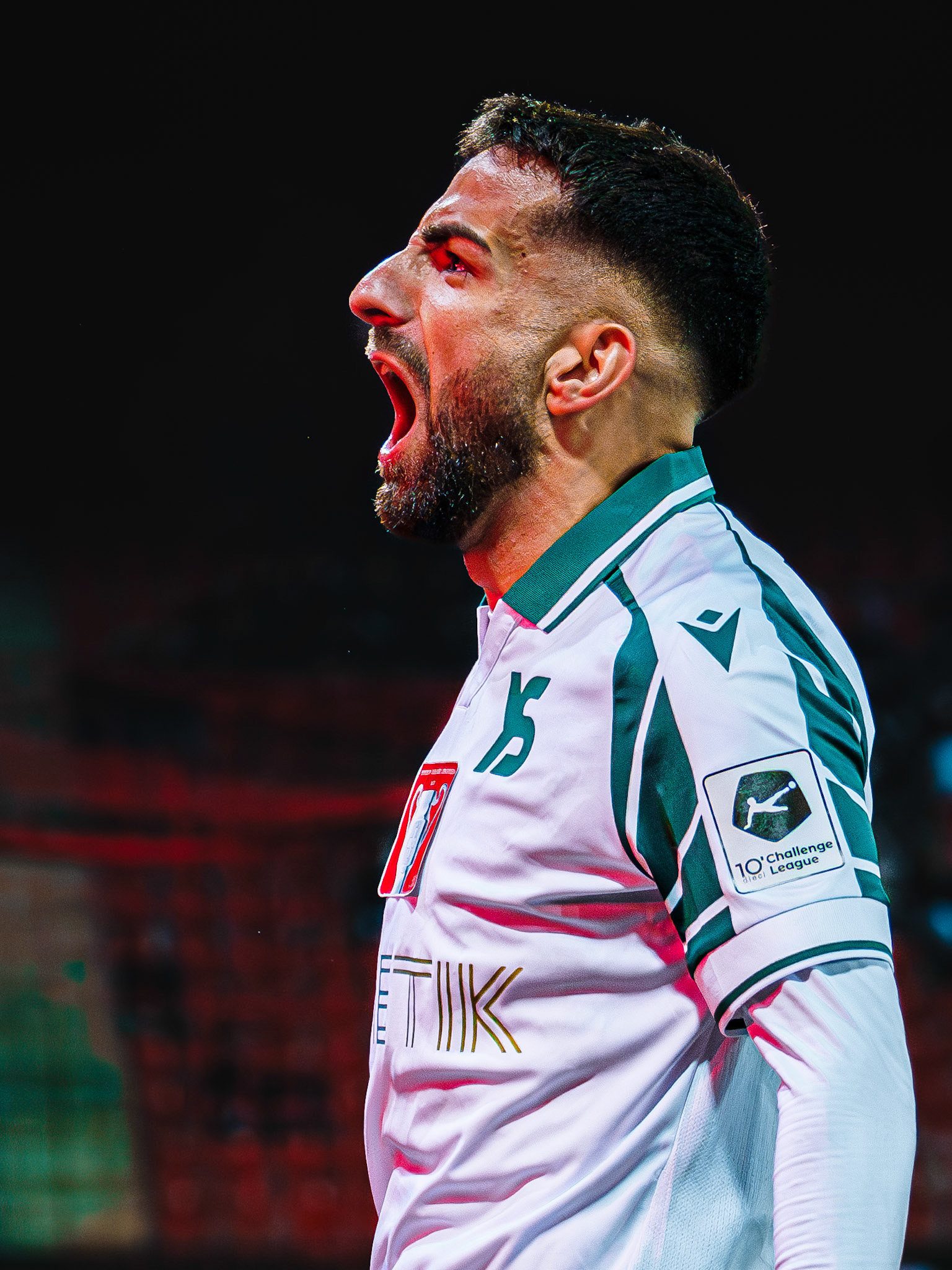 Match de Coupe Suisse (1/4 de finale) opposant Neuchâtel Xamax et Yverdon Sport FC au Stade de la Maladière, Neuchâtel (Christian António / LibsVisuals.com)