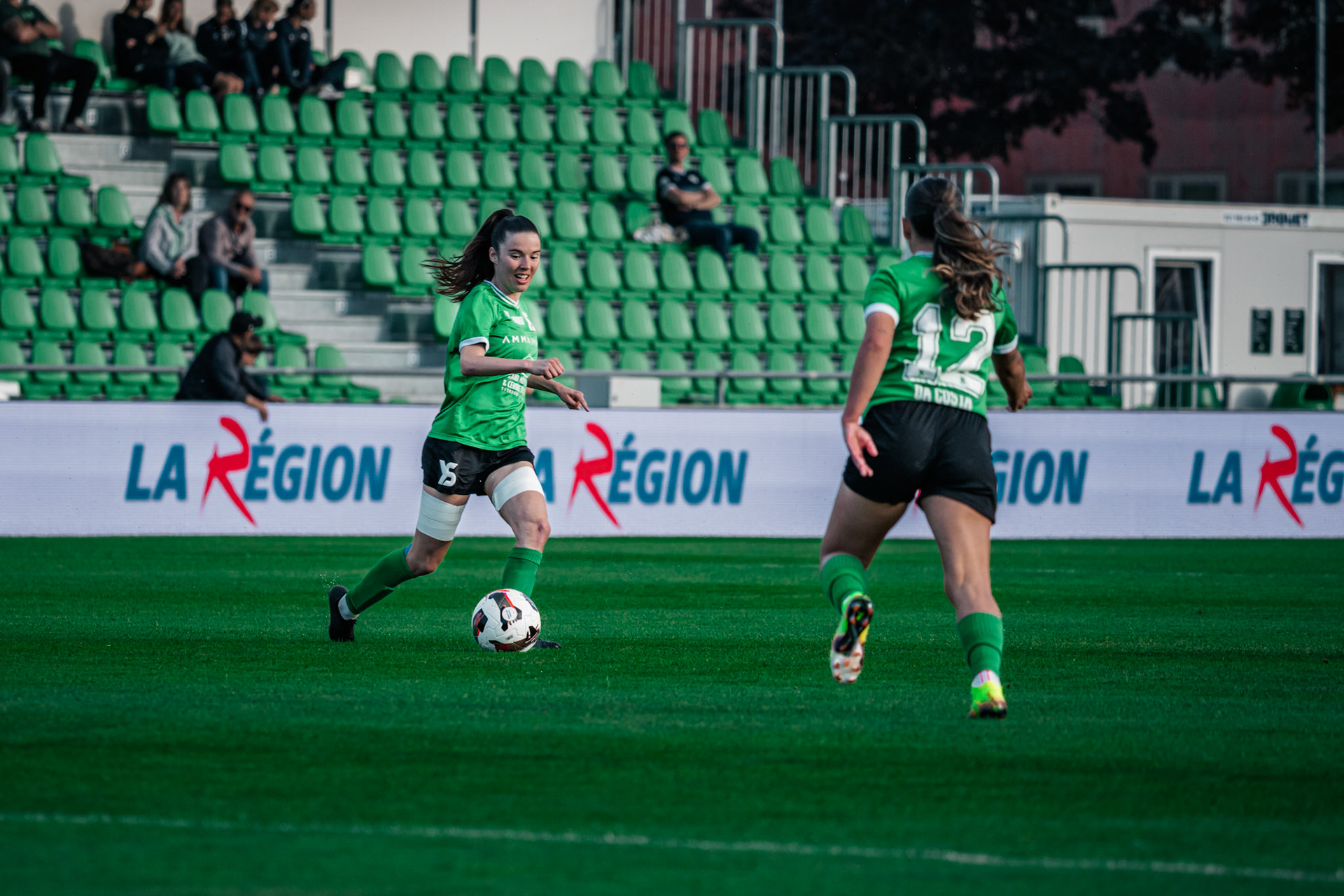Yverdon Sport FC et FC Rapperswil-Jona au Stade Municipal. (Christian António/LibsVisuals.com)
