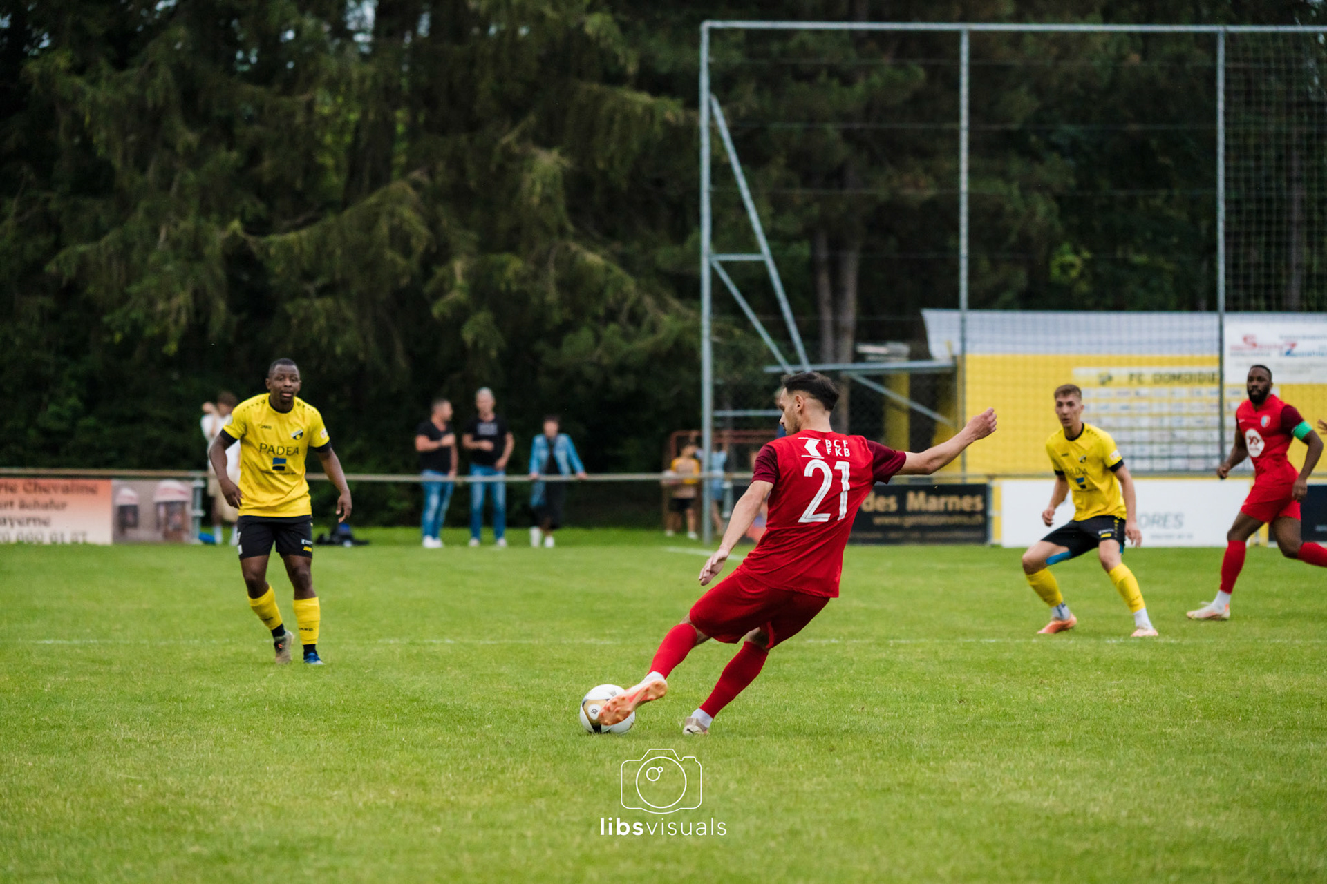 Match de barrage - promotion 3ème ligue FC Domdidier I - FC Richemond I au Stade du Pâquier  à Domdidier
