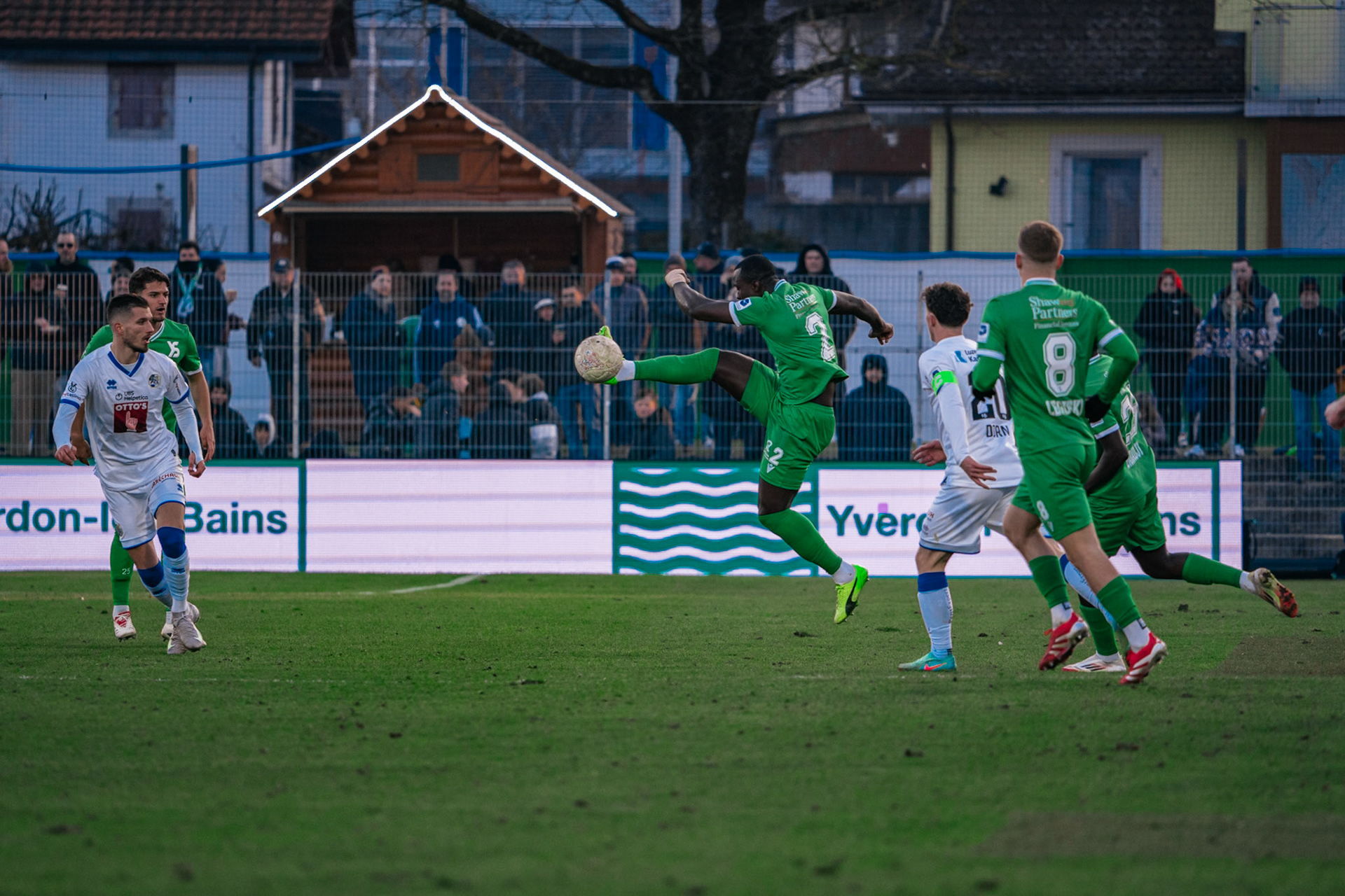 Yverdon Sport FC et FC Luzern au Stade Municipal. (Christian António/LibsVisuals.com)