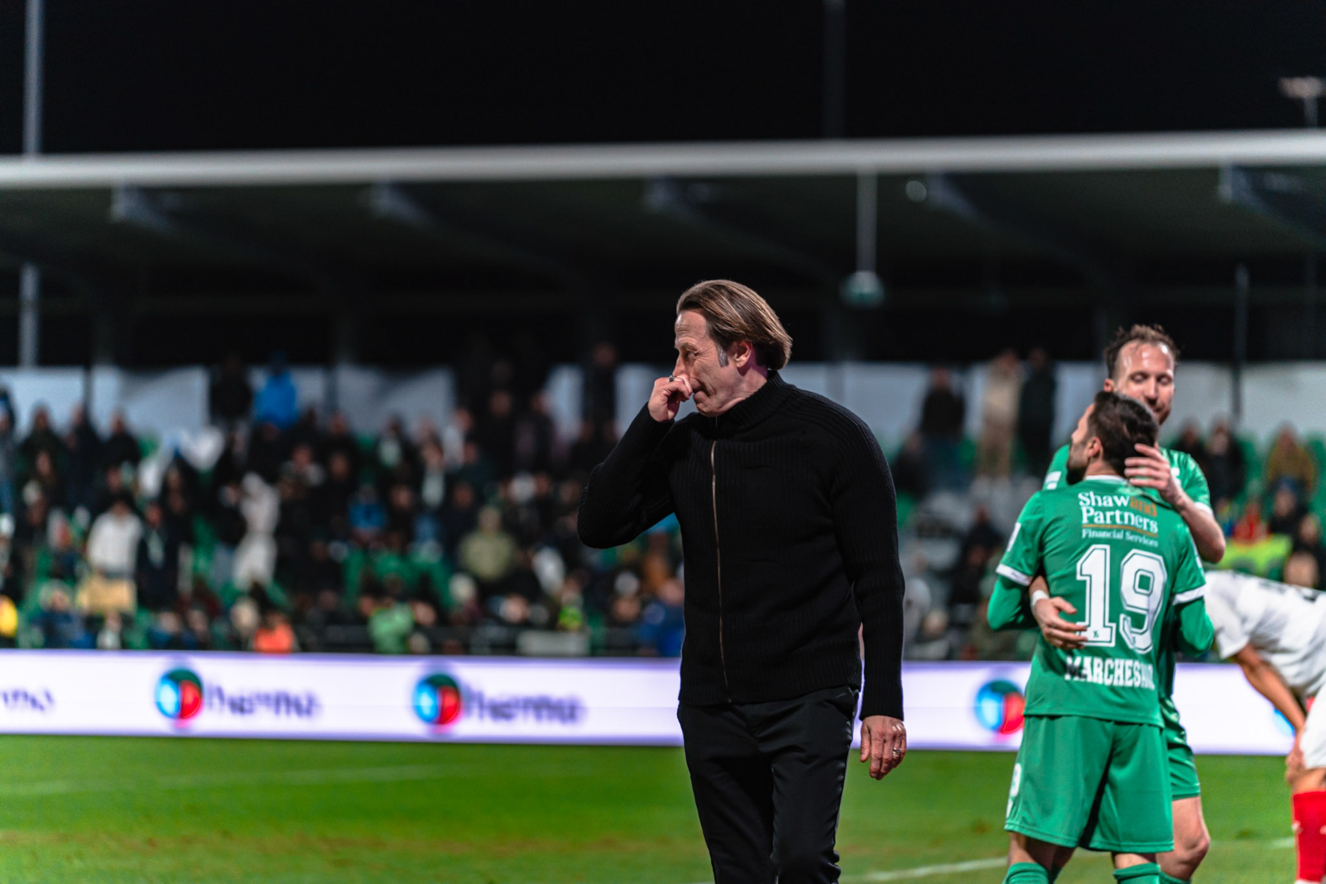 Yverdon Sport FC et FC Winterthur au Stade Municipal. (Christian António/LibsVisuals.com)