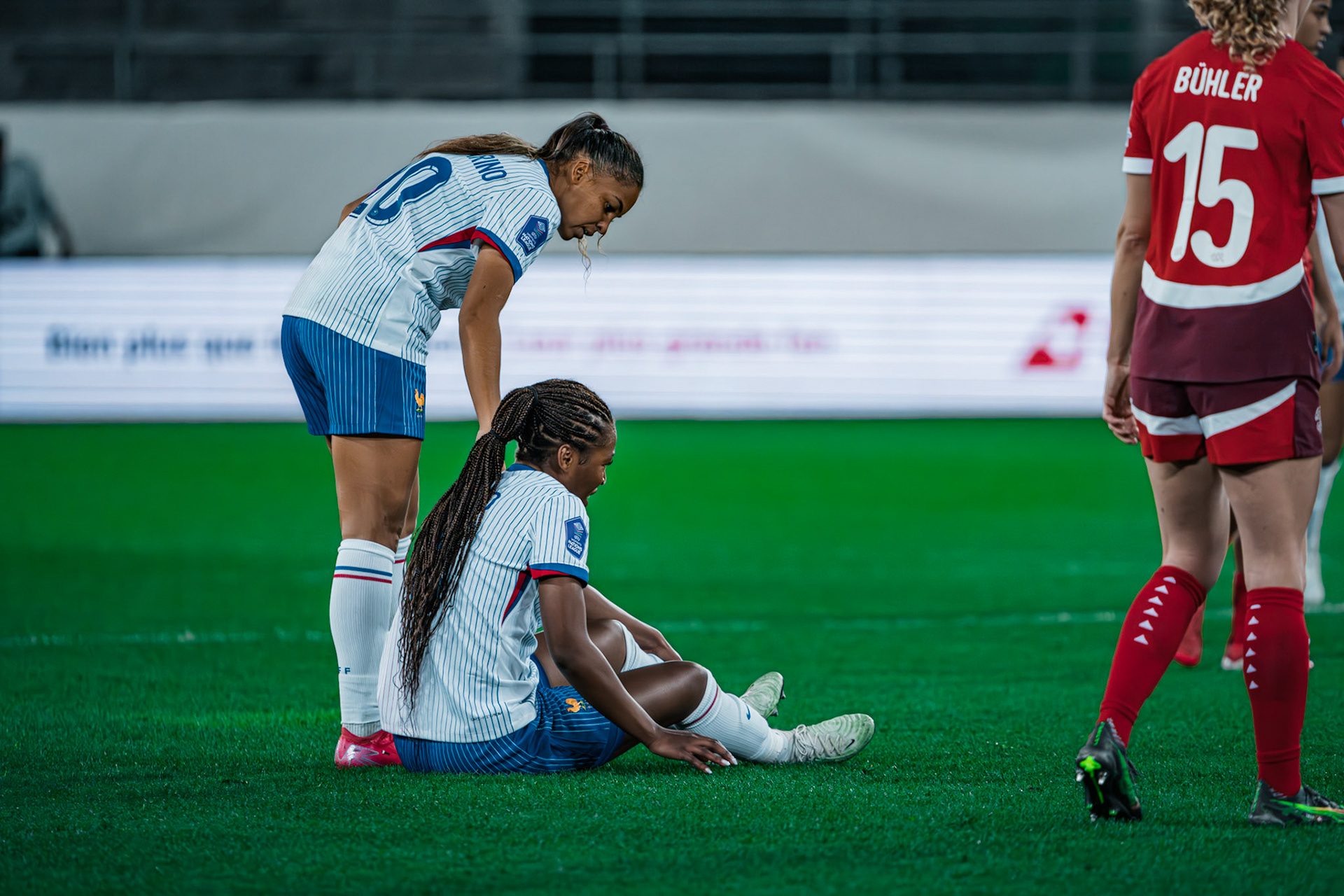 UEFA Women’s Nations League Suisse - France au Kybunpark. (Christian António/LibsVisuals.com)