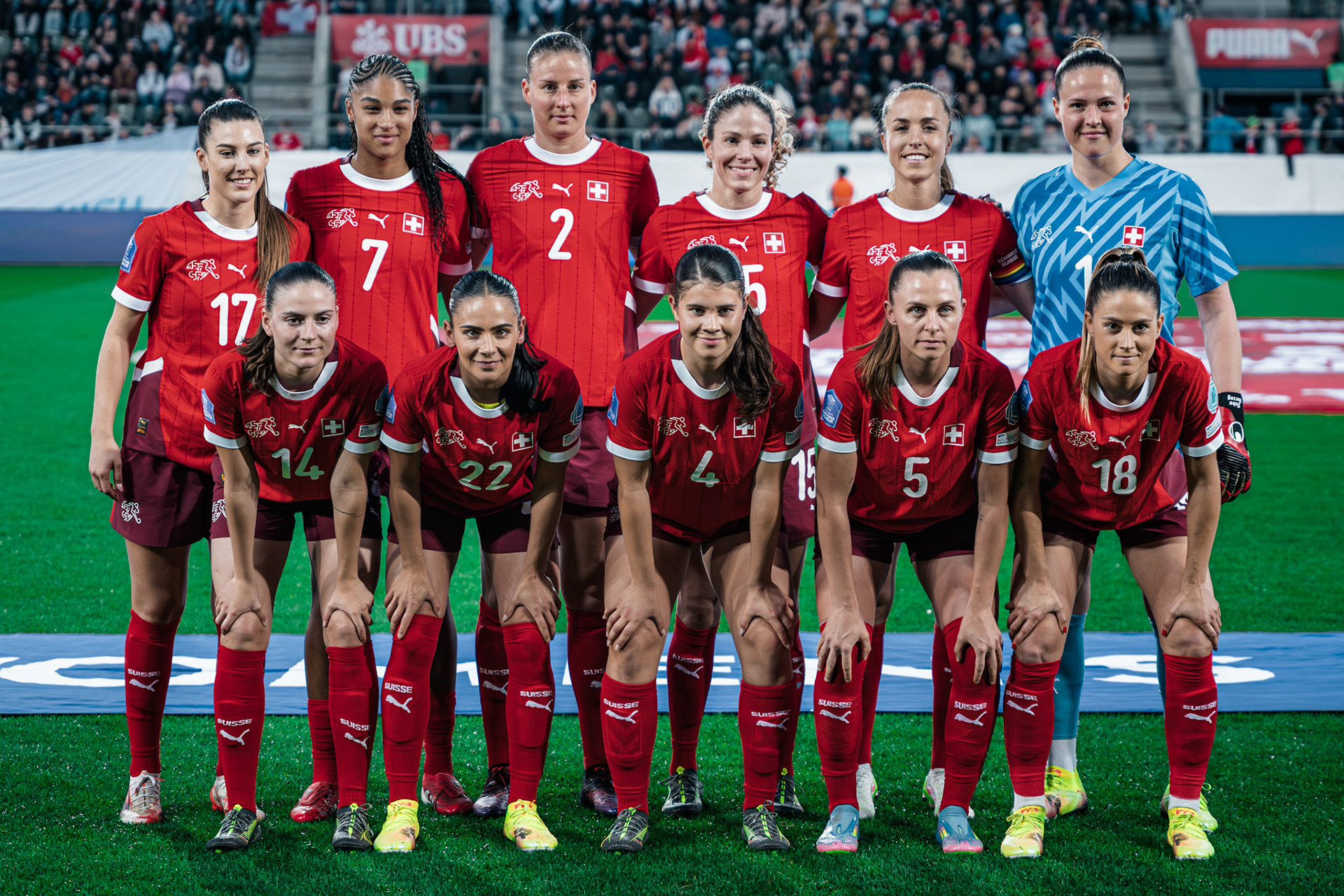 UEFA Women’s Nations League Suisse - France au Kybunpark. (Christian António/LibsVisuals.com)