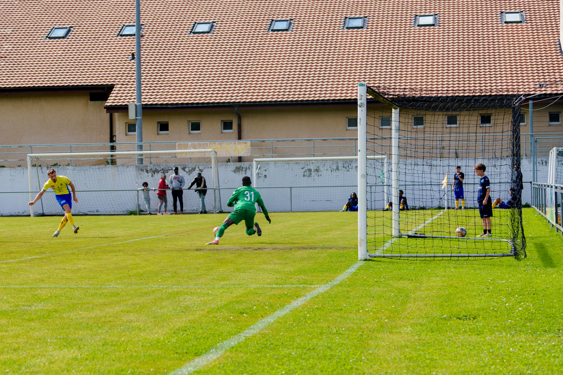 Match 2ème Ligue FC Bosna Yverdon - FC Vevey Sport II au Stade Sous-Ville à Baulmes