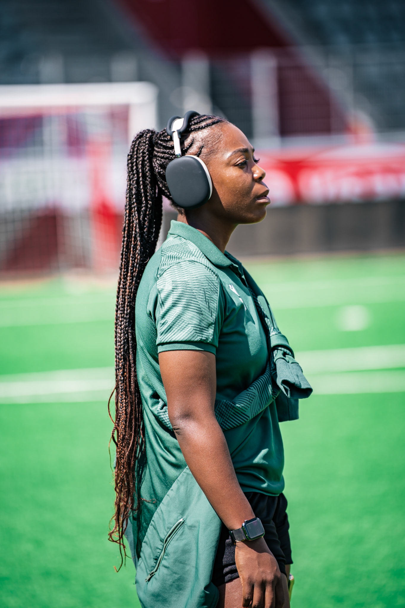 Frauenteam Thun Berner-Oberland et Yverdon Sport FC à la Stockhorn Arena. (Christian António/LibsVisuals.com)