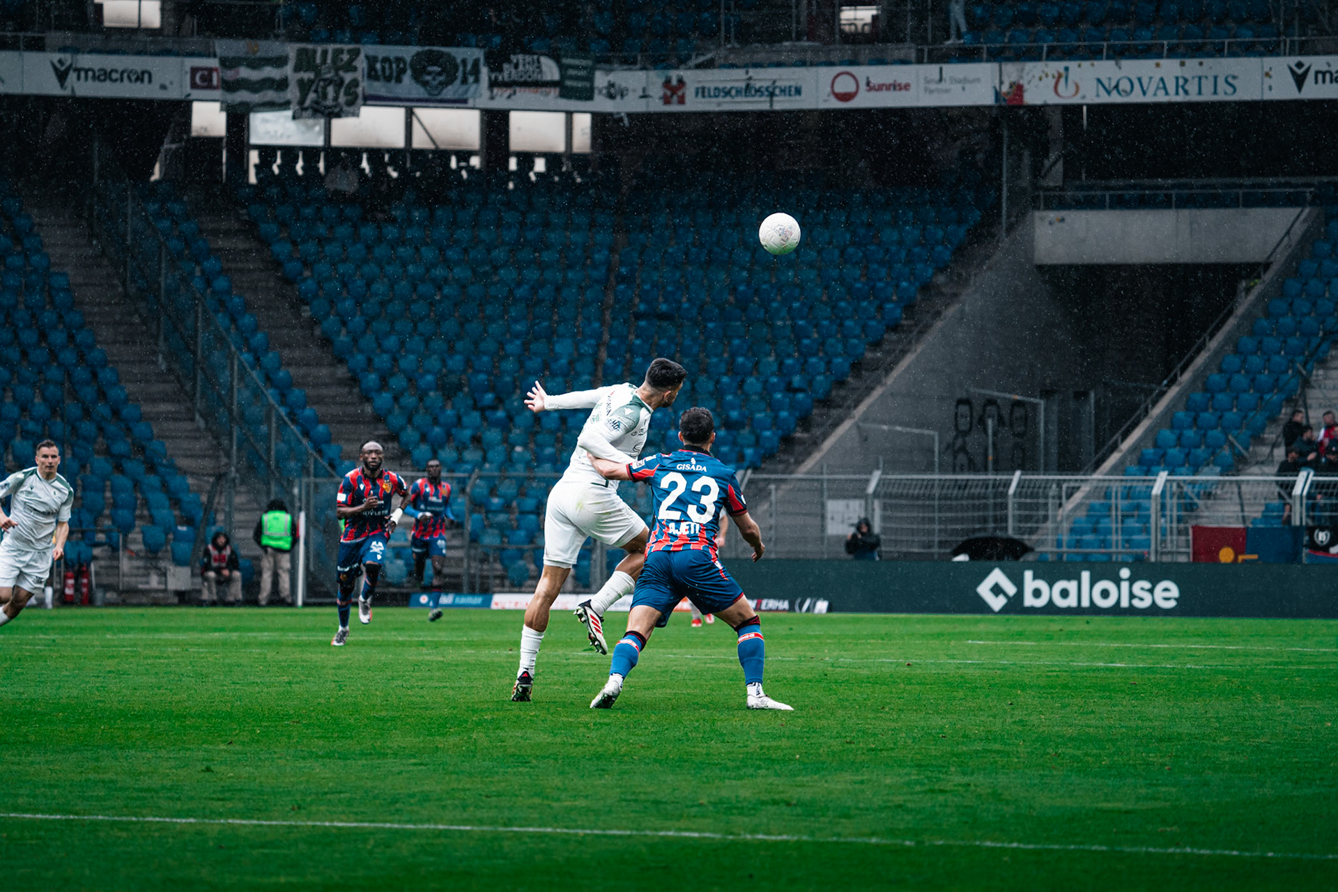 FC Basel 1893 et Yverdon Sport FC au St. Jakob-Park. (Christian António/LibsVisuals.com)