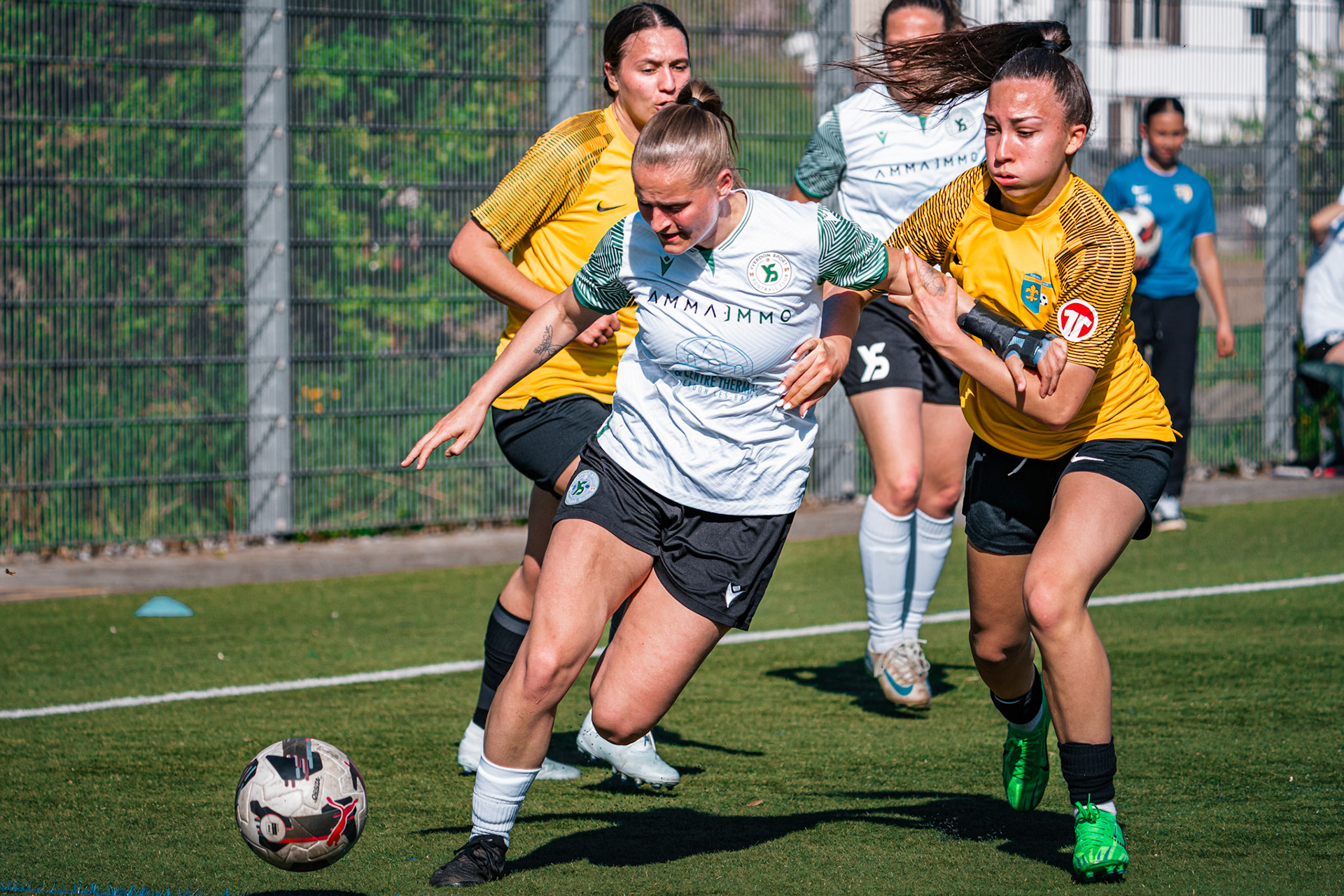 FC Schlieren et Yverdon Sport FC au Zelgli. (Christian António/LibsVisuals.com)