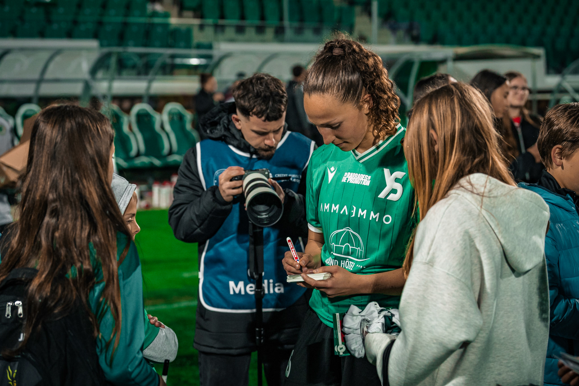 Yverdon Sport FC et Frauenteam Thun Berner-Oberland au Stade Municipal. (Christian António/LibsVisuals.com)