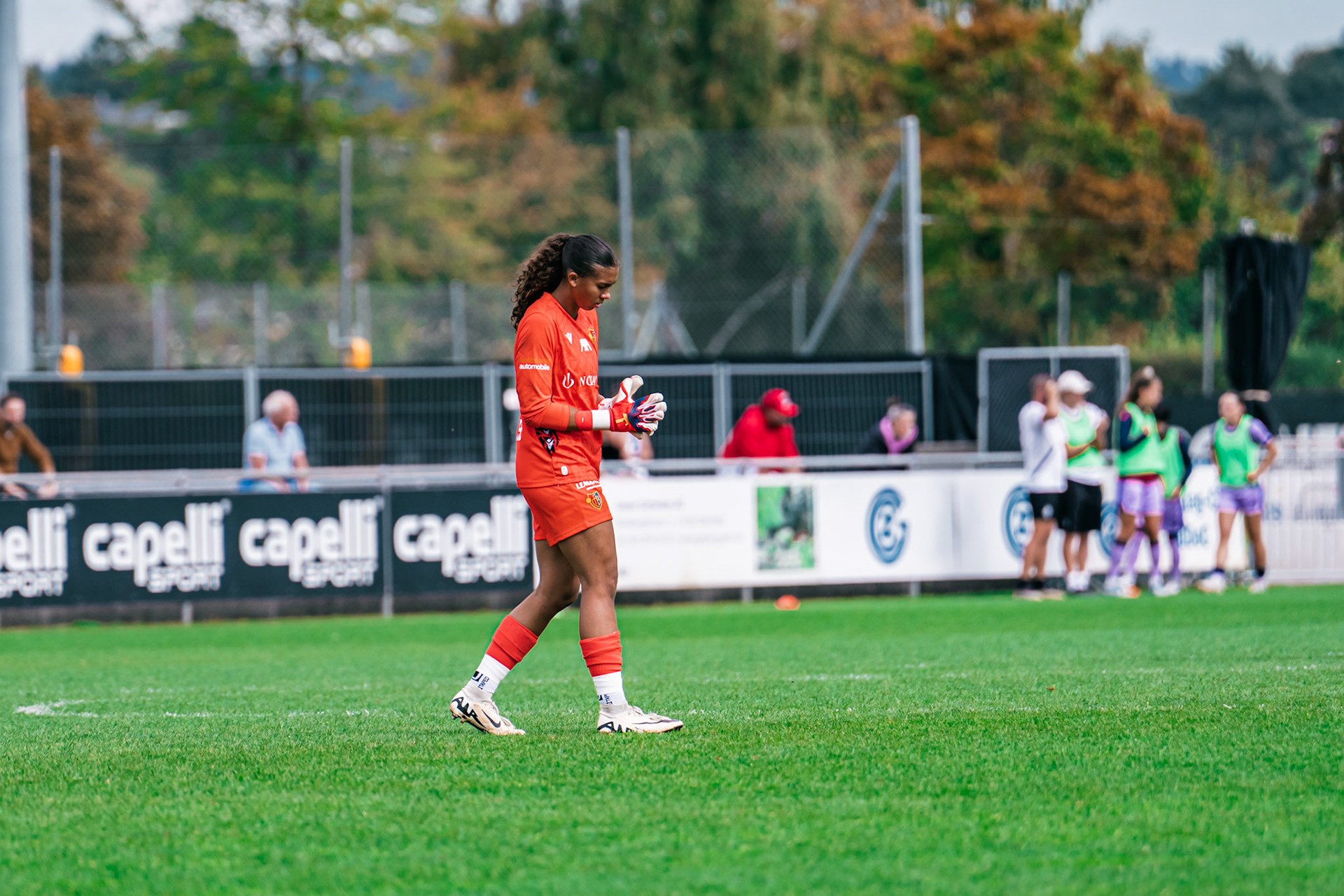 Match de l’AXA Women’s Super League opposant GC Frauenfussball et FC Basel 1893 au GC/Campus, Niederhasli (Platz 1). (Christian António/LibsVisuals.com)