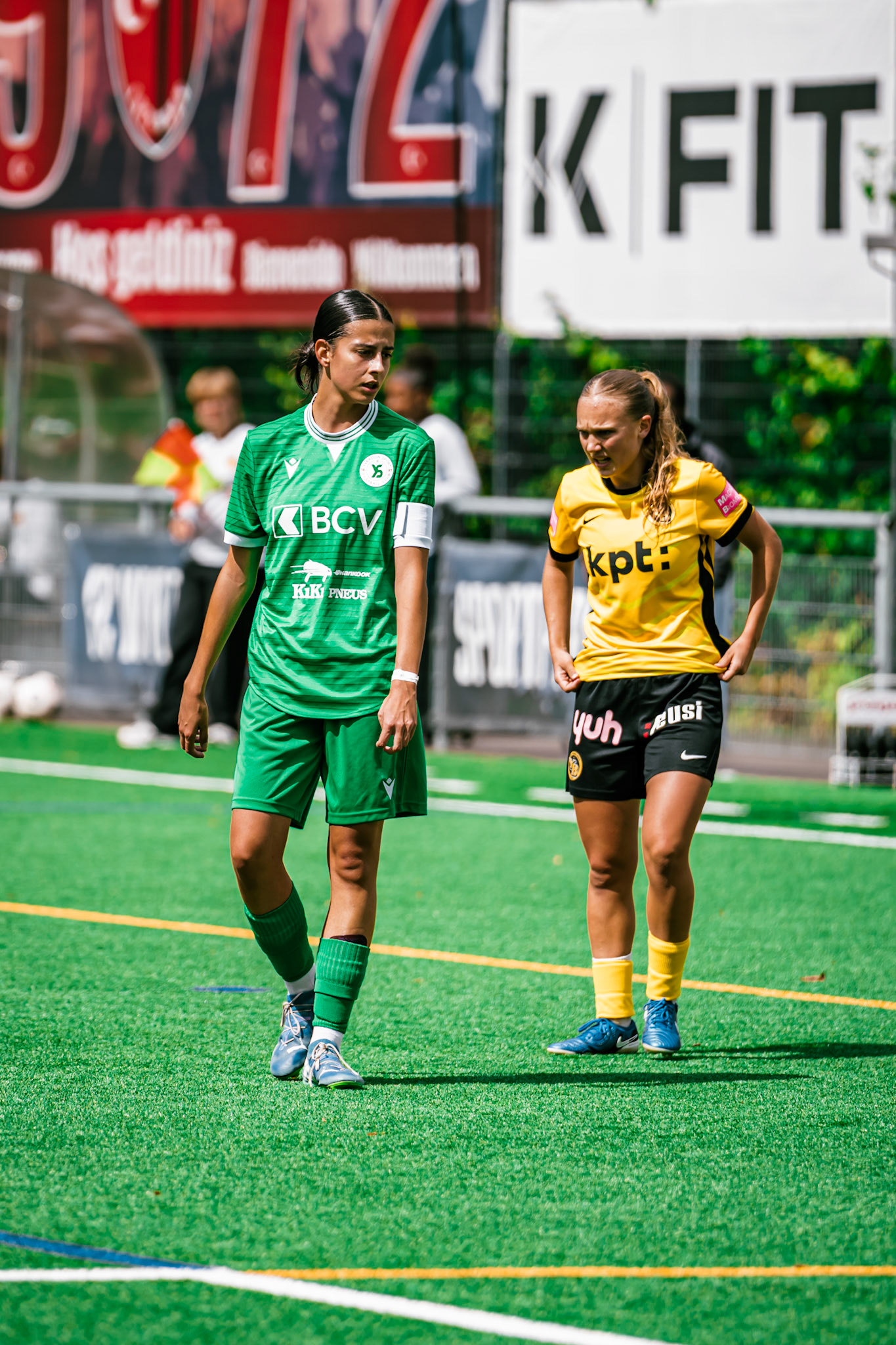 Match championnat opposant BSC YB Frauen U-20 - Yverdon Sport U-20 au Sportplatz Wyler. (Christian António/LibsVisuals.com)