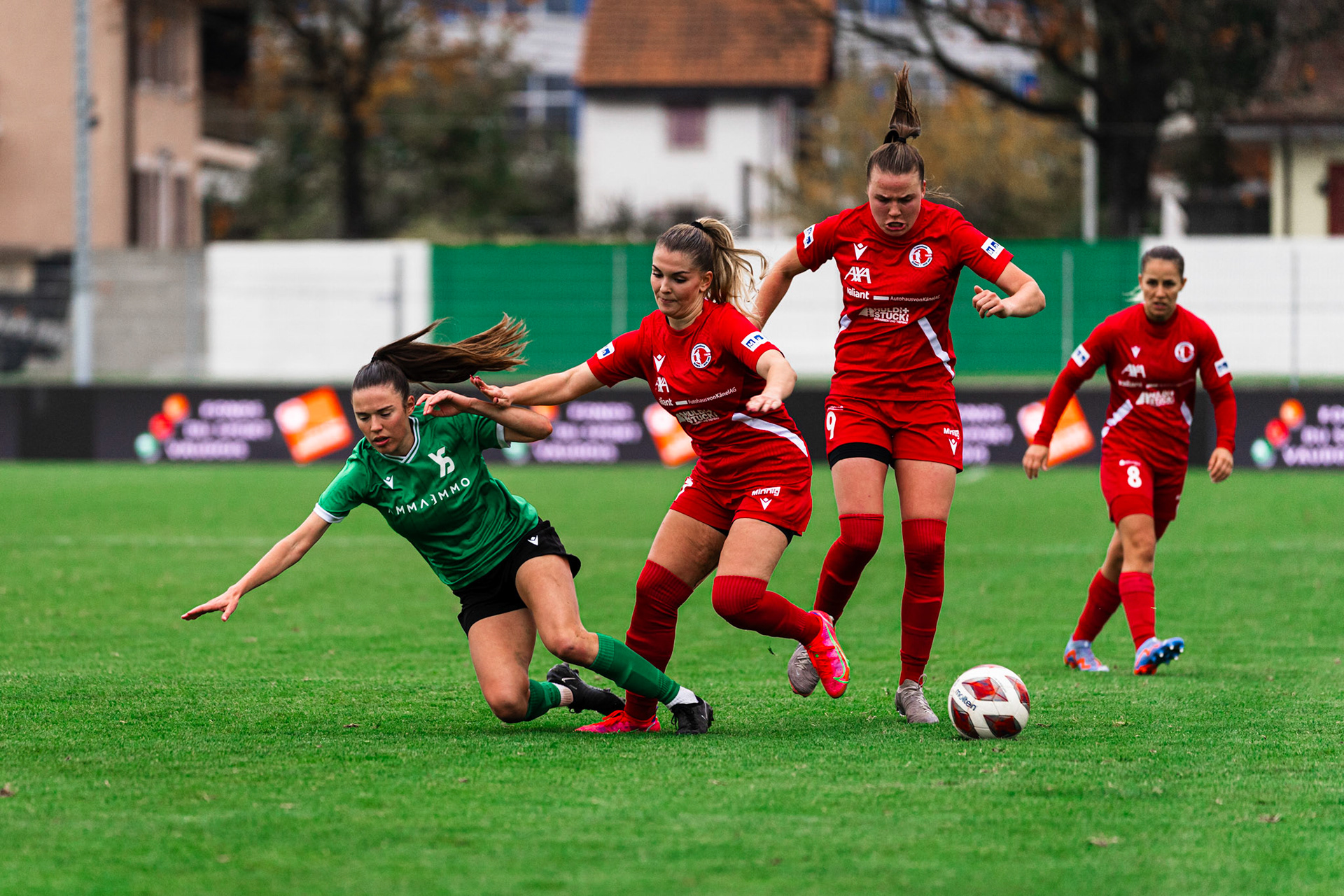1/8 de finale - AXA coupe suisse Féminine Yverdon Sport FC - Frauenteam Thun Berner-Oberland