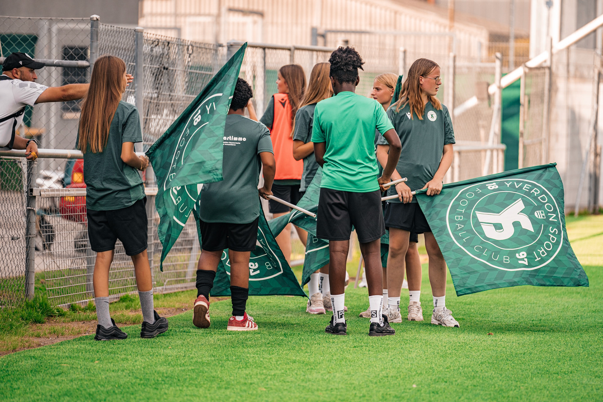 Match championnat opposant Yverdon Sport – FC Wädenswil au Stade Municipal. (Christian António/LibsVisuals.com)