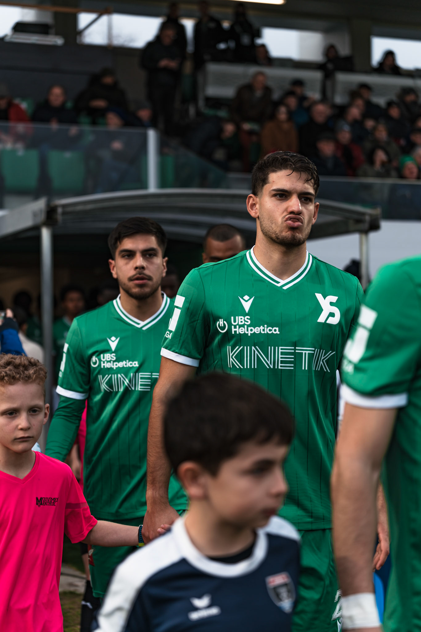 Yverdon Sport FC et FC Winterthur au Stade Municipal. (Christian António/LibsVisuals.com)