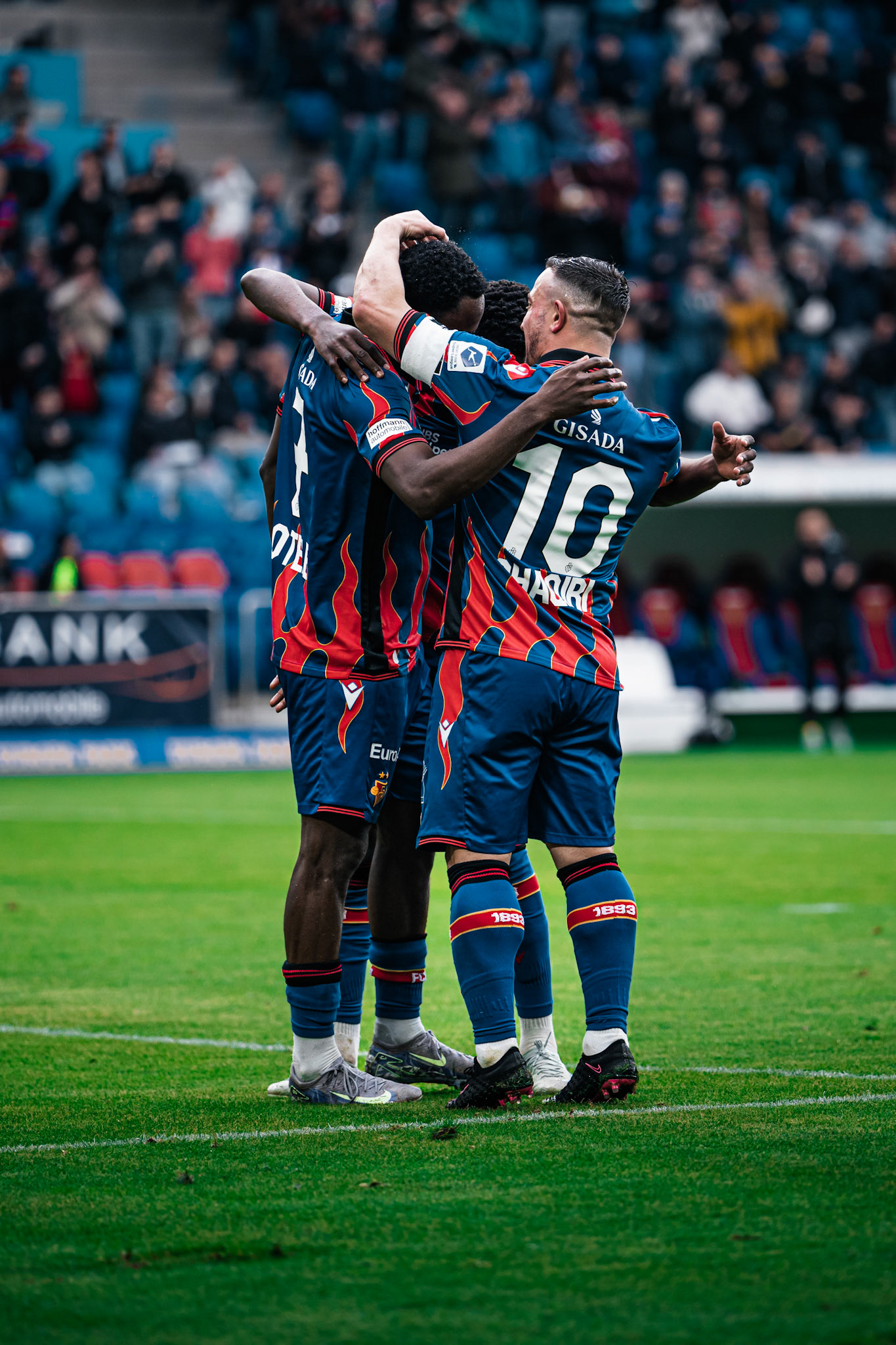 FC Basel 1893 et Yverdon Sport FC au St. Jakob-Park. (Christian António/LibsVisuals.com)