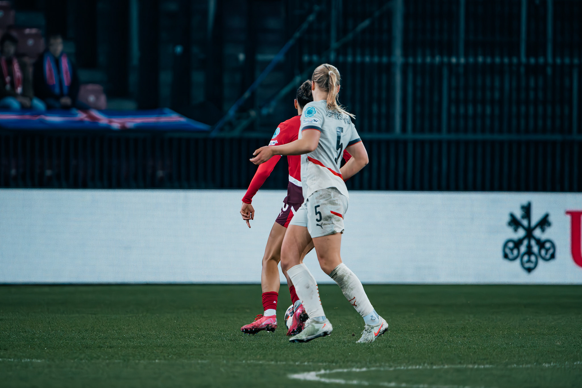 UEFA Women's Nations League Suisse - Islande au Stadion Letzigrund. (Christian António/LibsVisuals.com)
