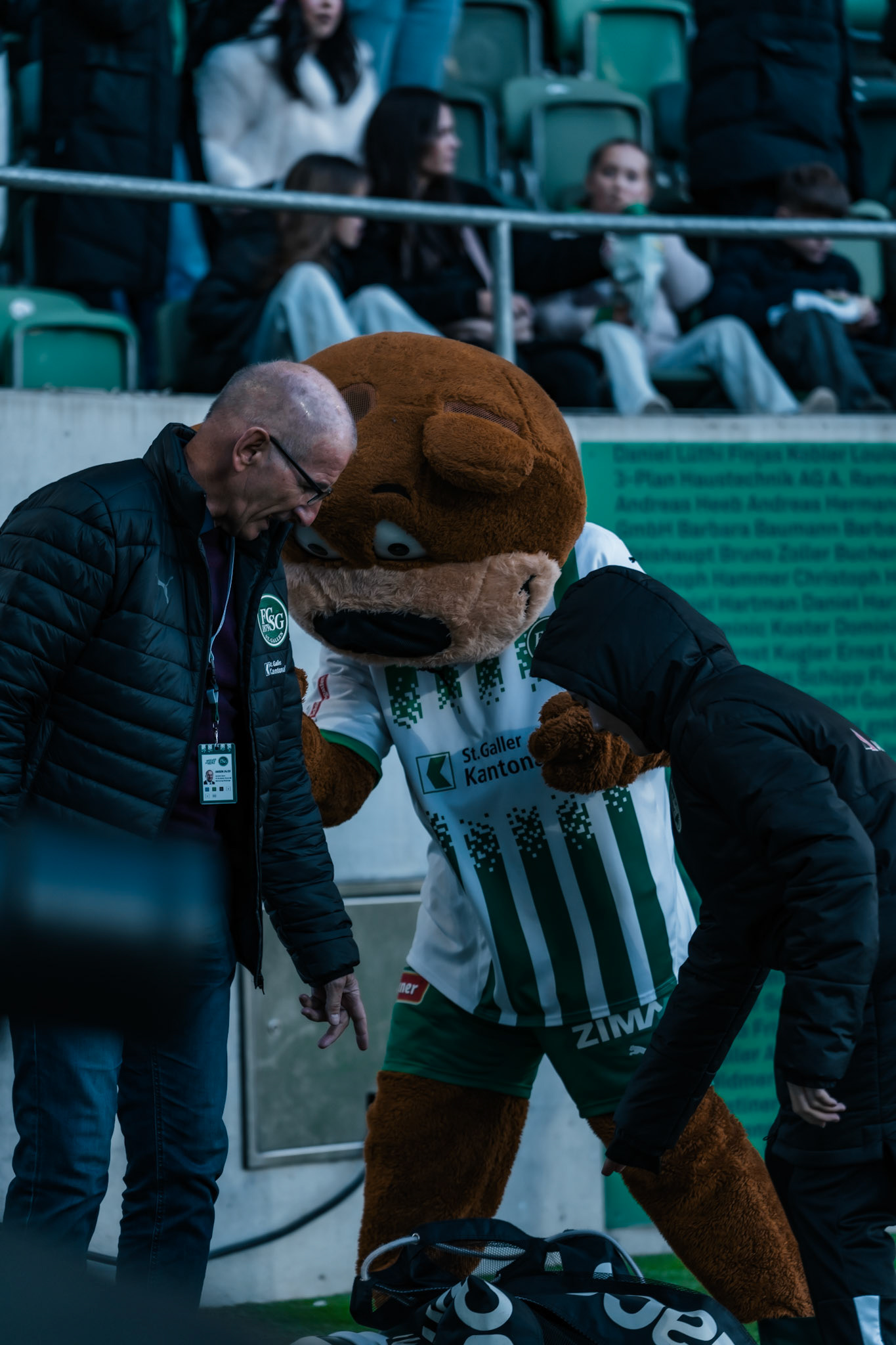 FC Saint-Gall 1879 et Lausanne-Sport FC au Kybunpark. (Christian António/LibsVisuals.com)