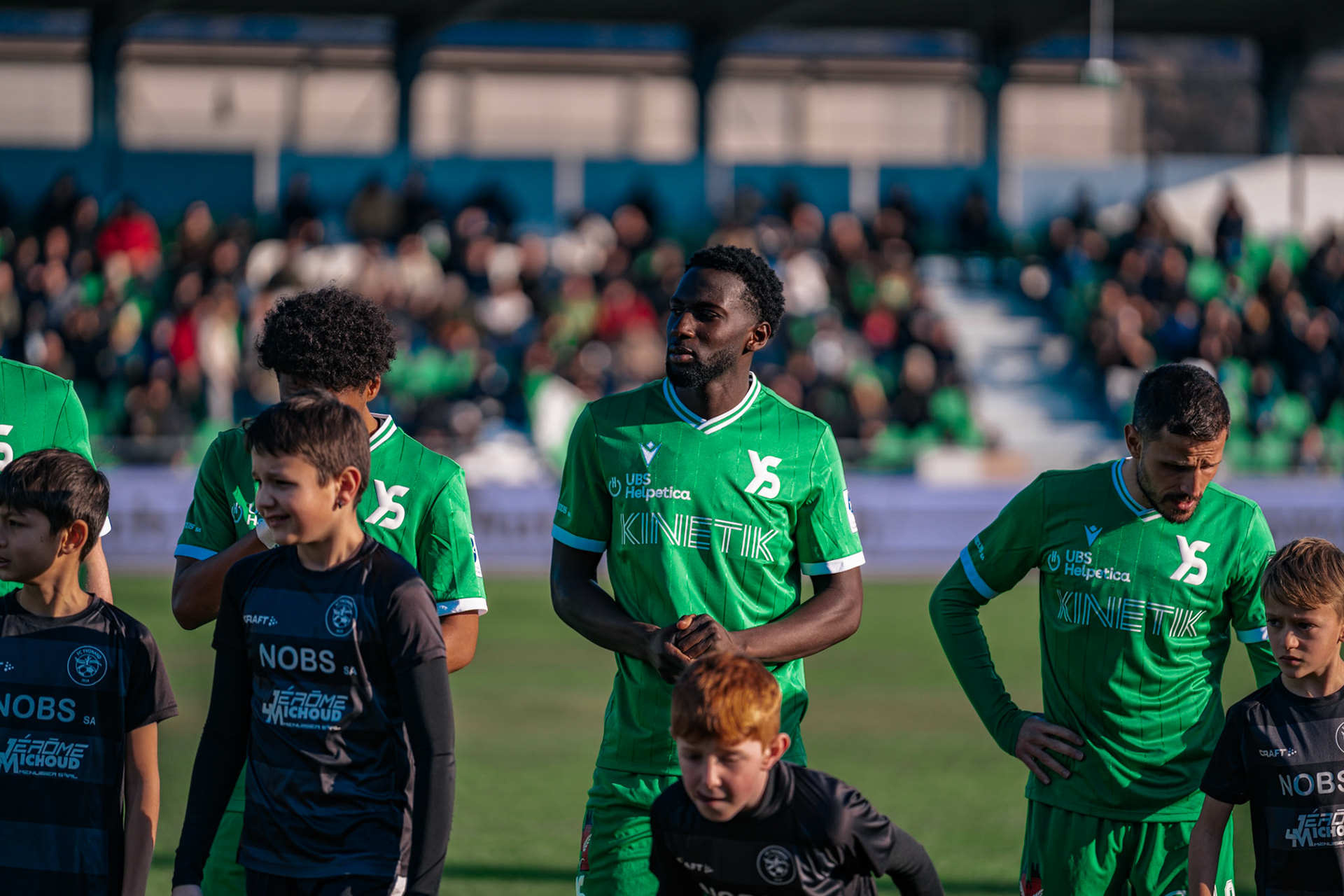 Yverdon Sport FC et FC Luzern au Stade Municipal. (Christian António/LibsVisuals.com)