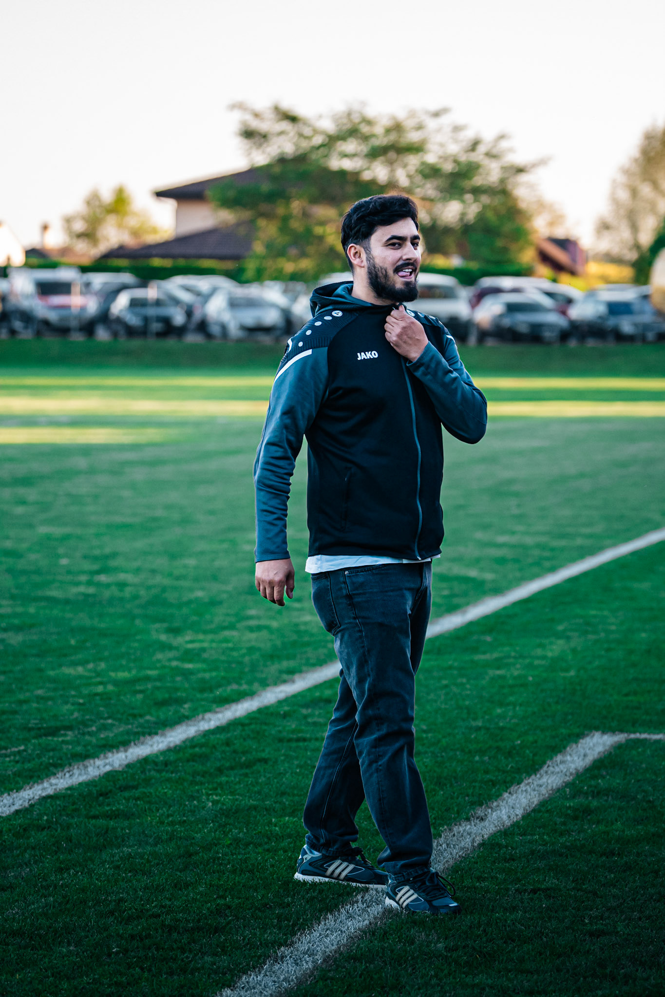 FC Domdidier et FC Cugy-Montet-Aumont-Murist I au Stade du Pâquier. (Christian António/LibsVisuals.com)
