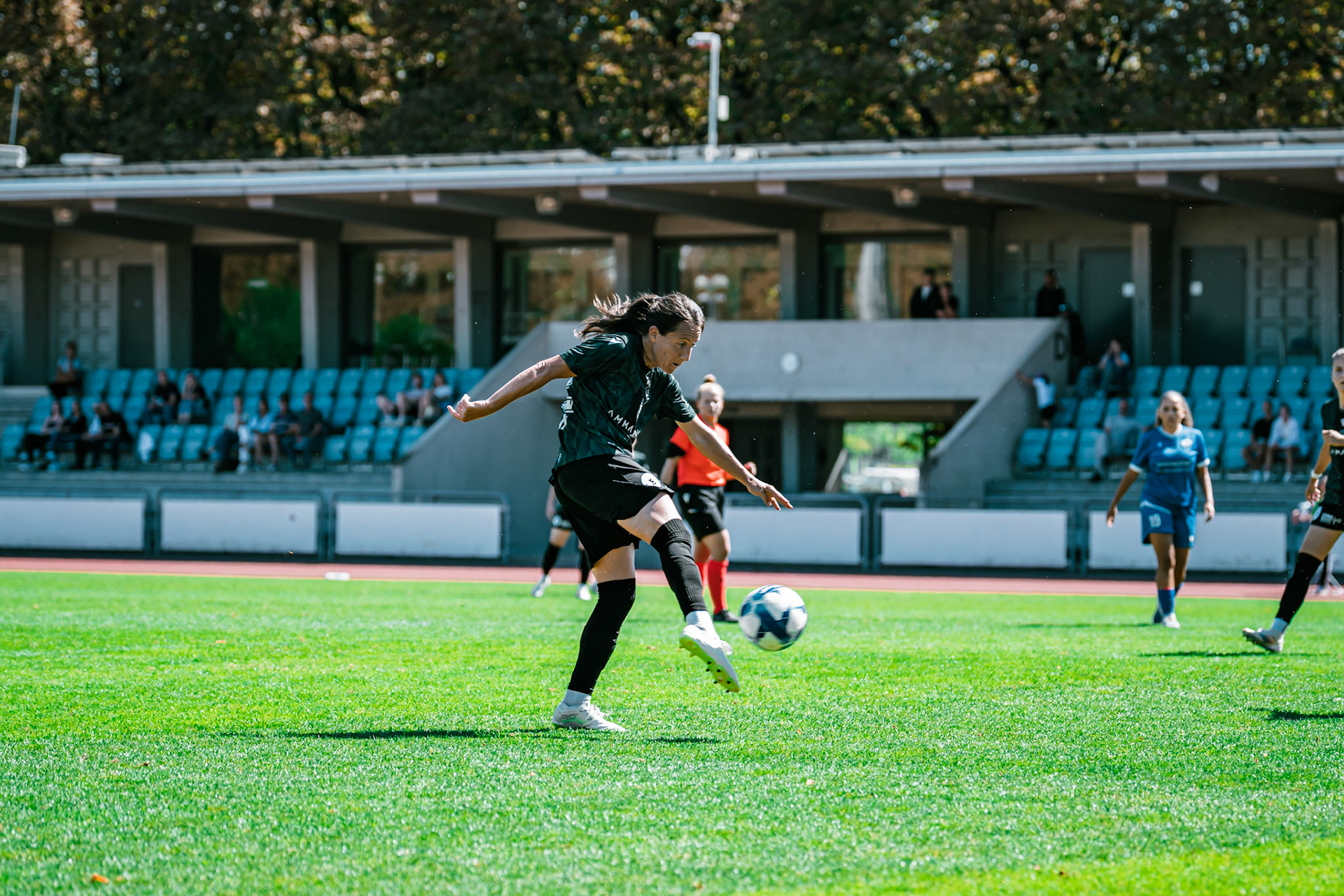 Match AXA Women’s Cup opposant FC Concordia Basel - Yverdon Sport FC au Sportanlagen St. Jakob. (Christian António/LibsVisuals.com)