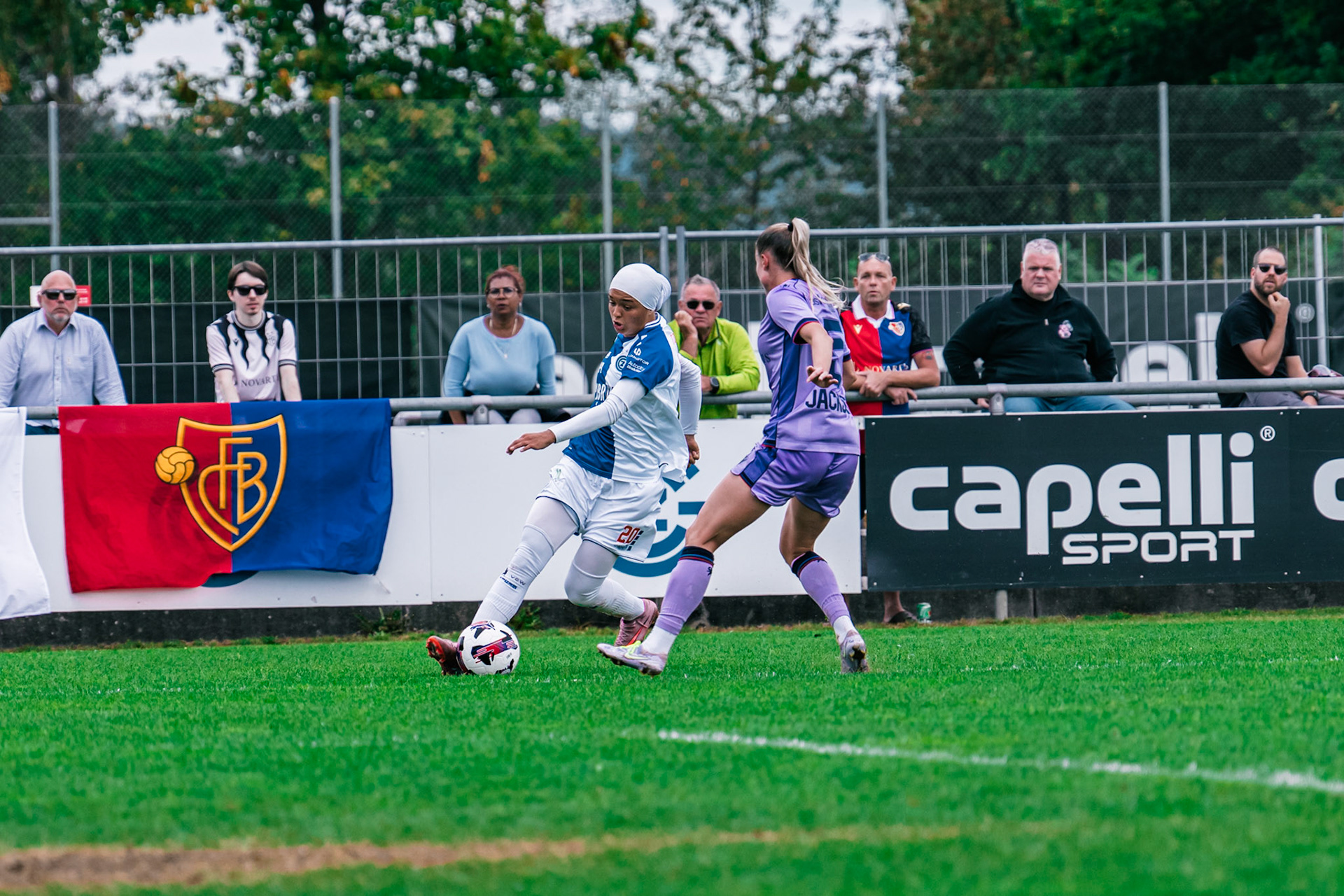 Match de l’AXA Women’s Super League opposant GC Frauenfussball et FC Basel 1893 au GC/Campus, Niederhasli (Platz 1). (Christian António/LibsVisuals.com)