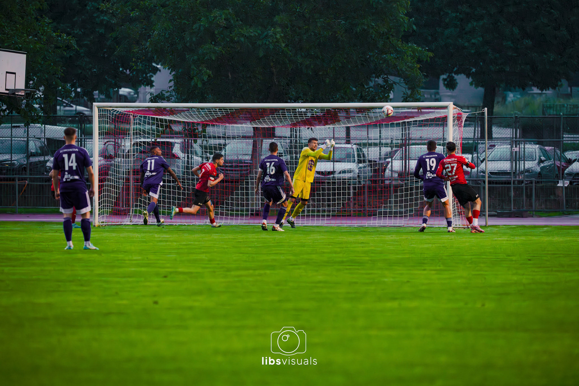 Match de barrage - Promotion 3ème ligue FC Iliria Payerne - FC Champvent au Stade Municipal à Payerne