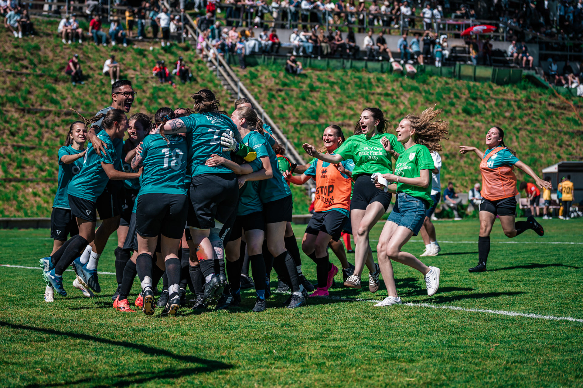 FC Aigle - FC Echallens Région I au Stade des Ruvines. (Christian António/LibsVisuals.com)