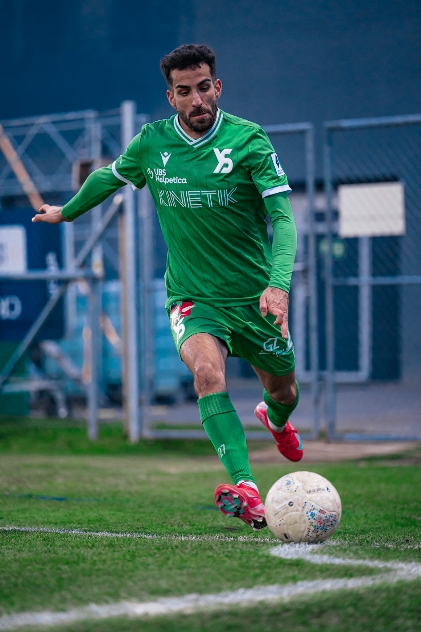 Yverdon Sport FC et FC Luzern au Stade Municipal. (Christian António/LibsVisuals.com)