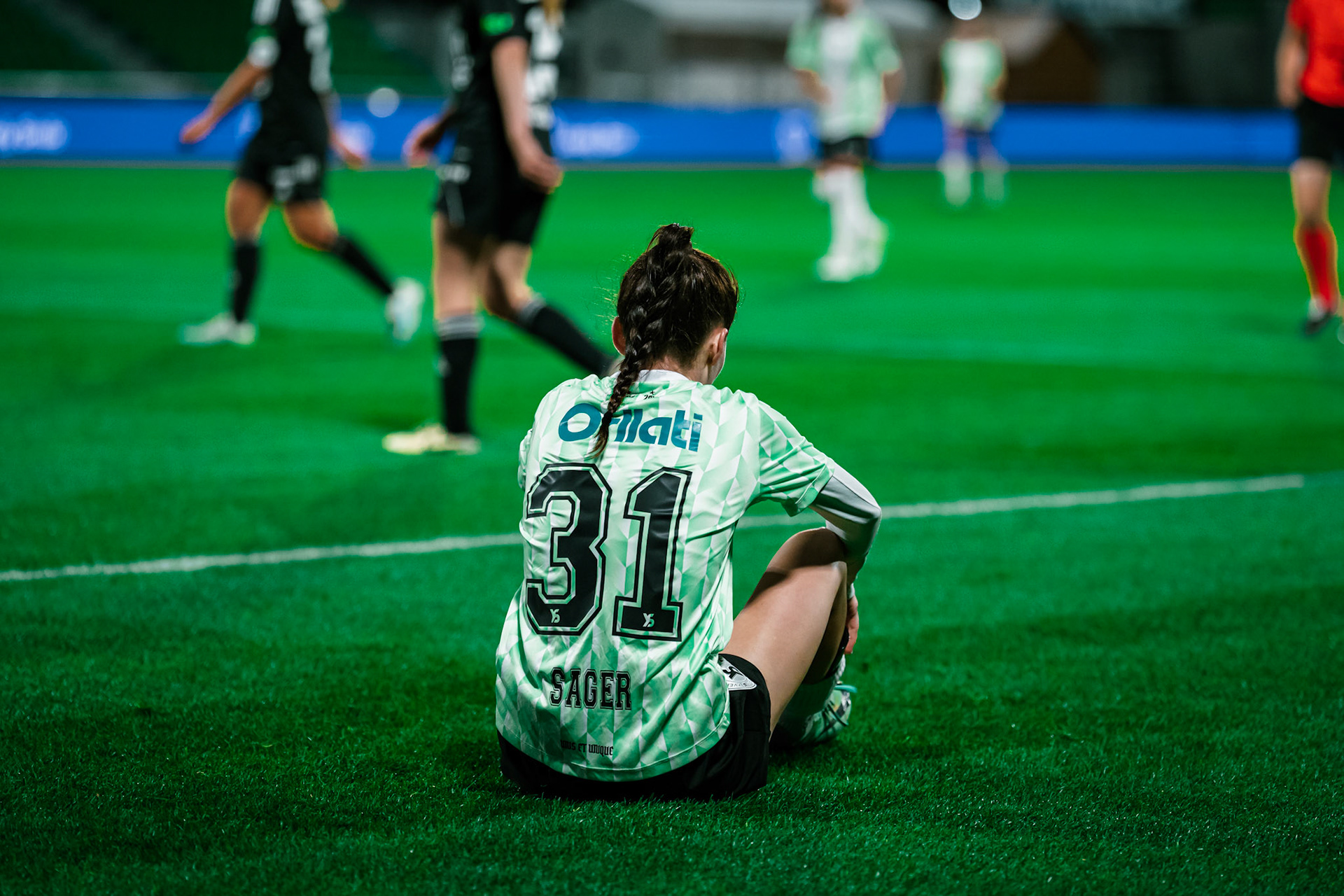 Match de championnat LNB (féminine) opposant Yverdon Sport FC et FC Wil 1900 au Stade Municipal, Yverdon. (Christian António/LibsVisuals.com)